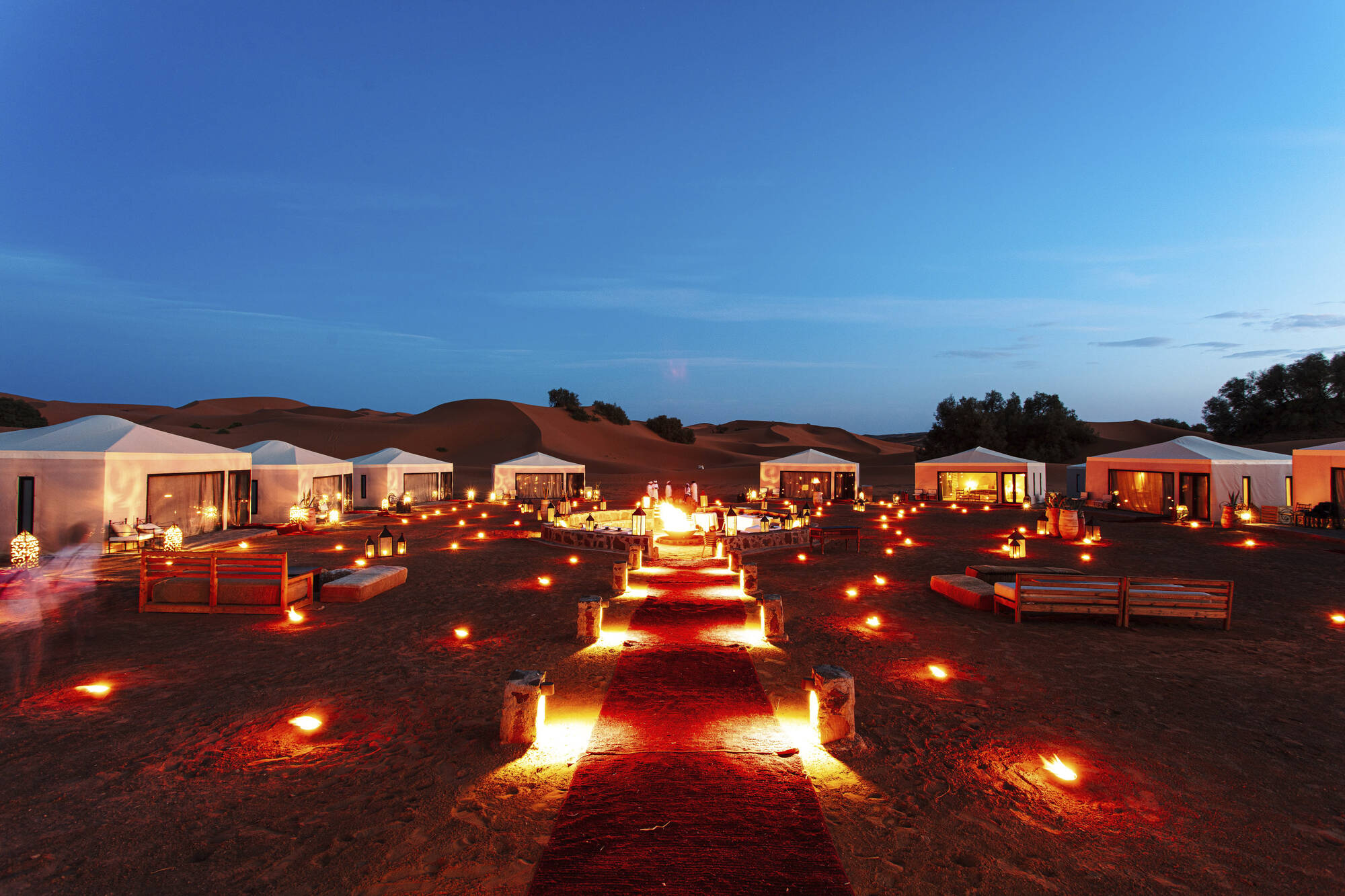 Sahara Erg Chebbi Luxury Camp in Sahara Wüste | Drâa-Tal: Sahara Erg Chebbi Luxury Camp