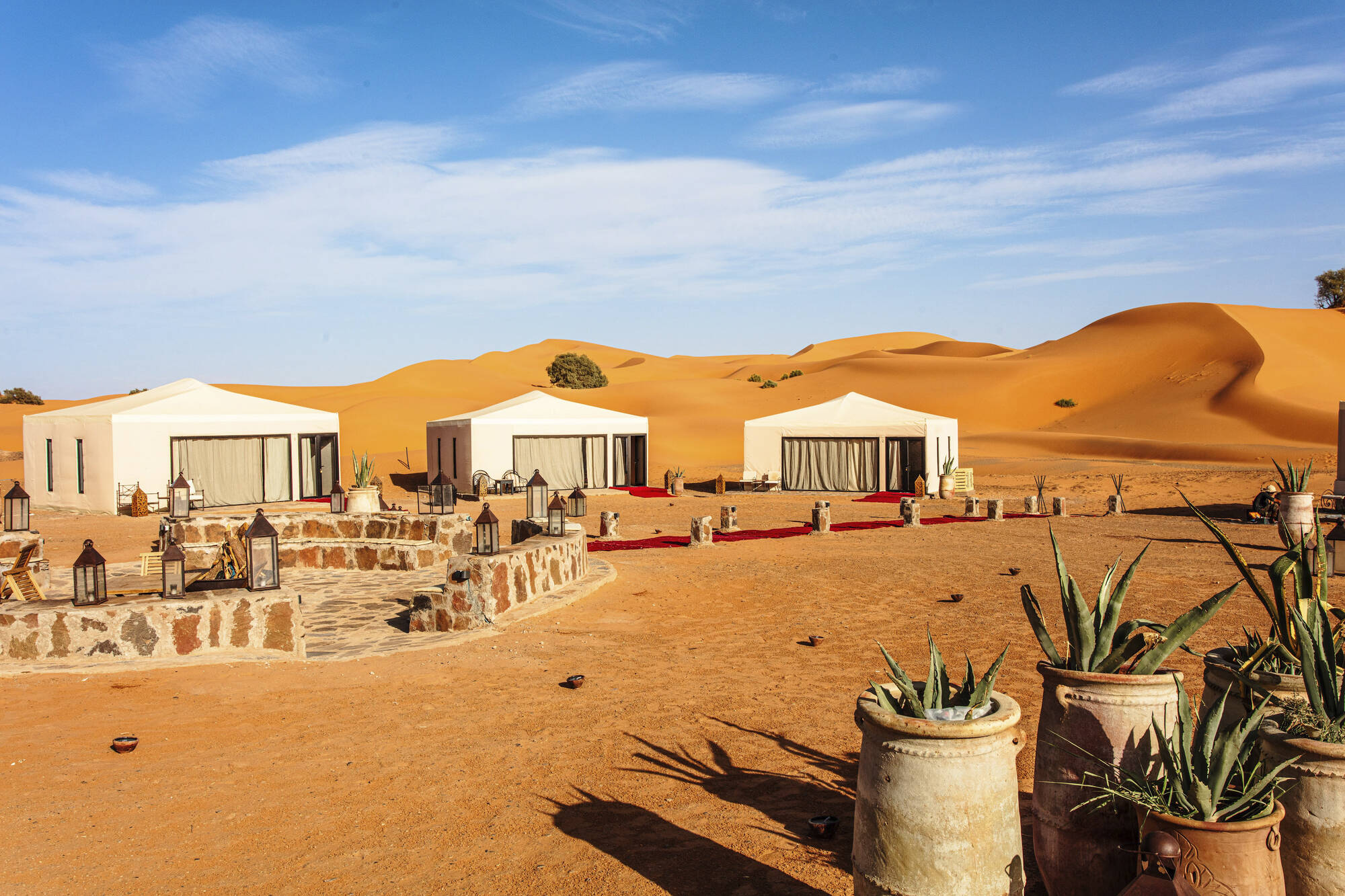 Sahara Erg Chebbi Luxury Camp in Sahara Wüste | Drâa-Tal: Sahara Erg Chebbi Luxury Camp