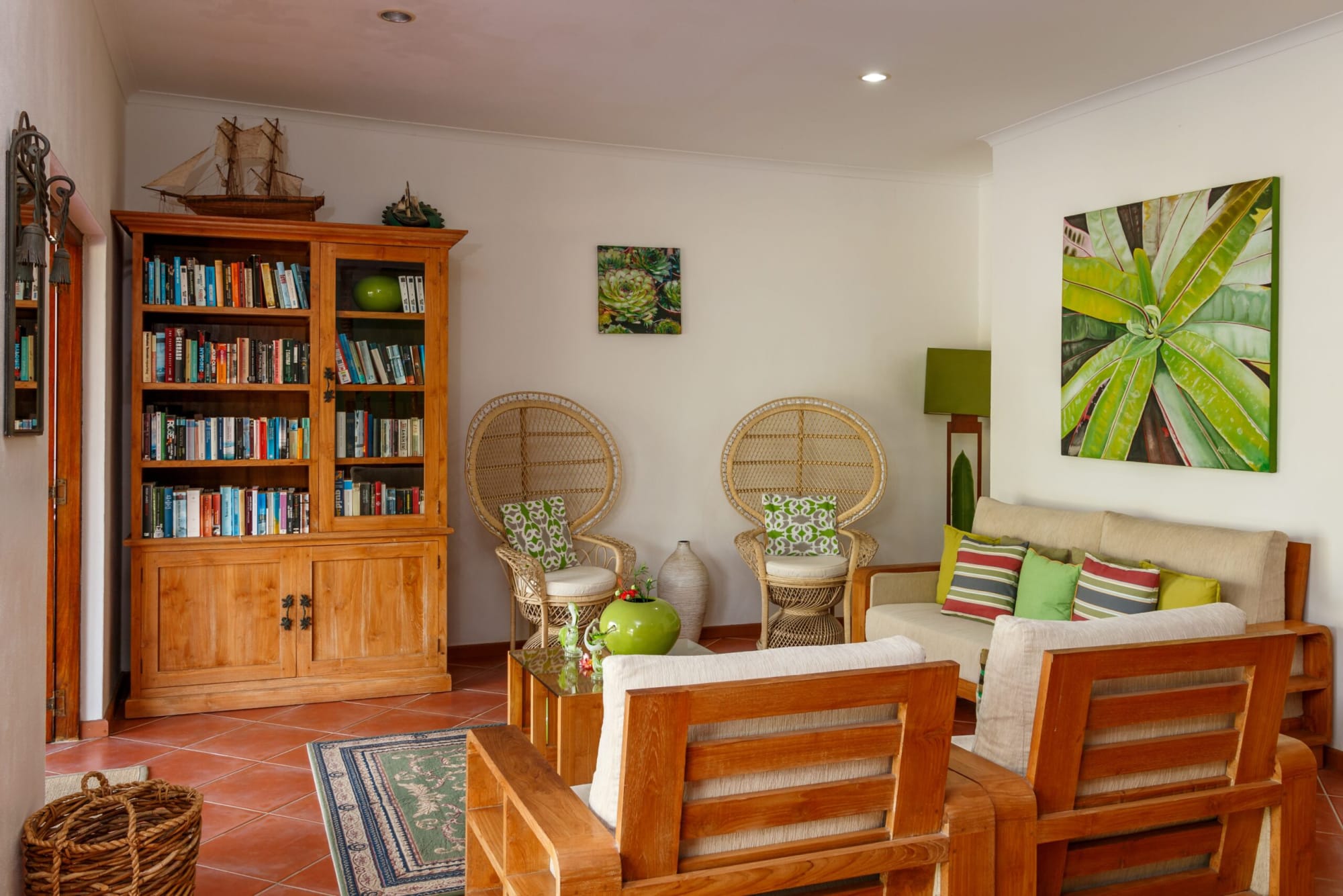 L´Habitation Cerf Island Hotel in Outer Islands:  Seychellen L Habitation Cerf Island Lobby