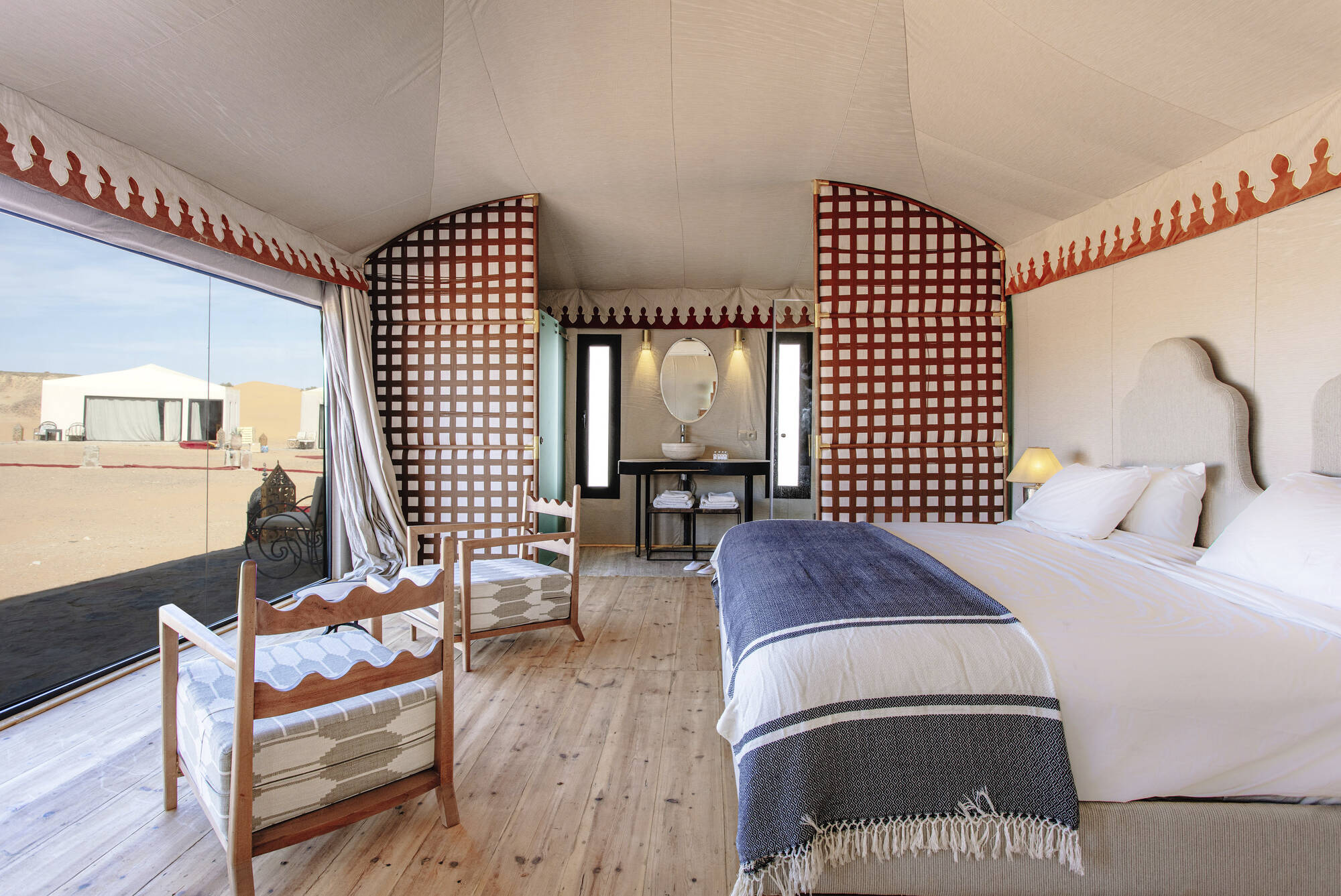 Sahara Erg Chebbi Luxury Camp in Sahara Wüste | Drâa-Tal: Sahara Erg Chebbi Luxury Camp Wohnbeispiel