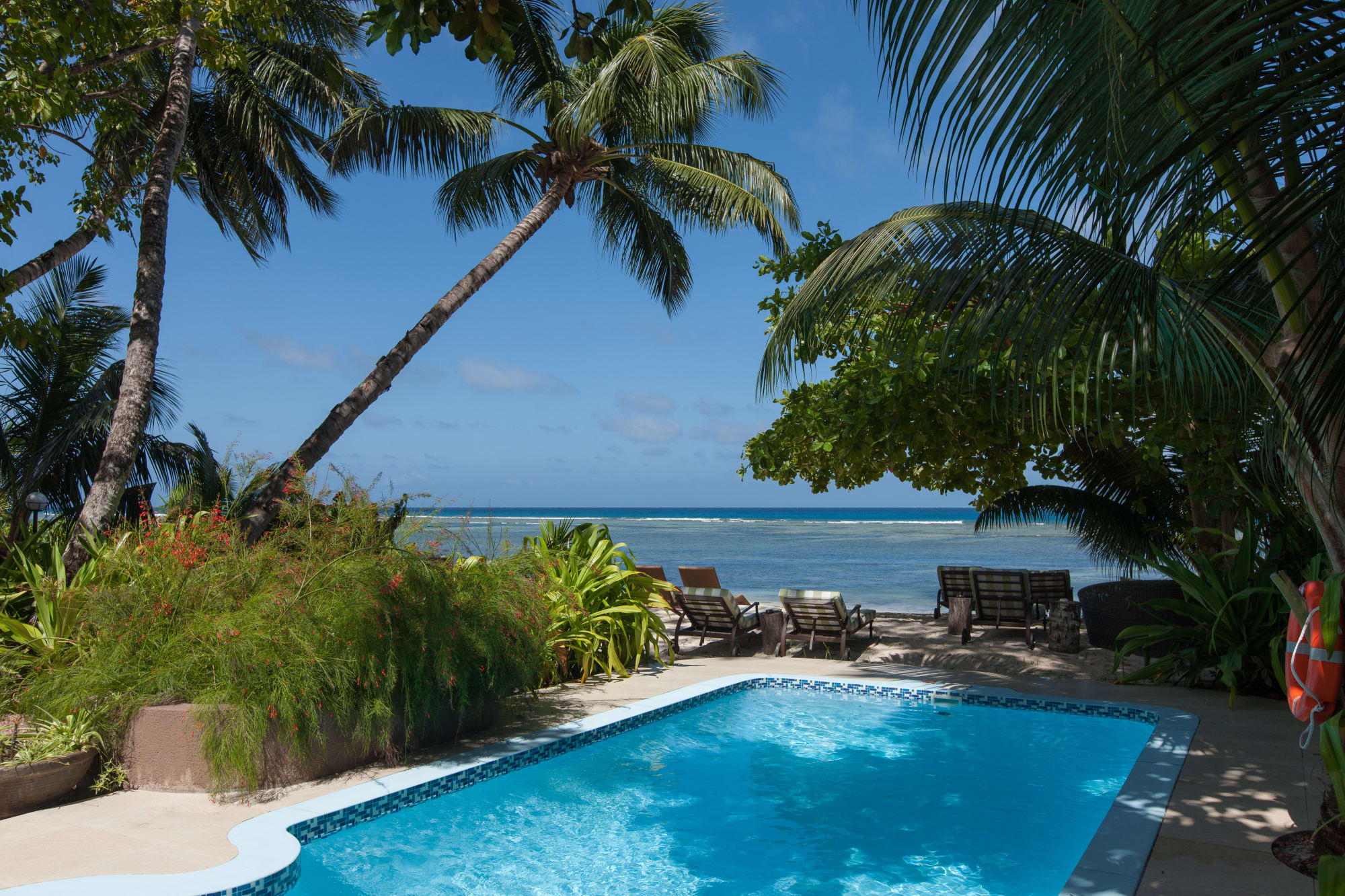 Le Repaire Boutique Hotel in La Digue: Seychellen Le Repaire Boutique Hotel Swimming Pool