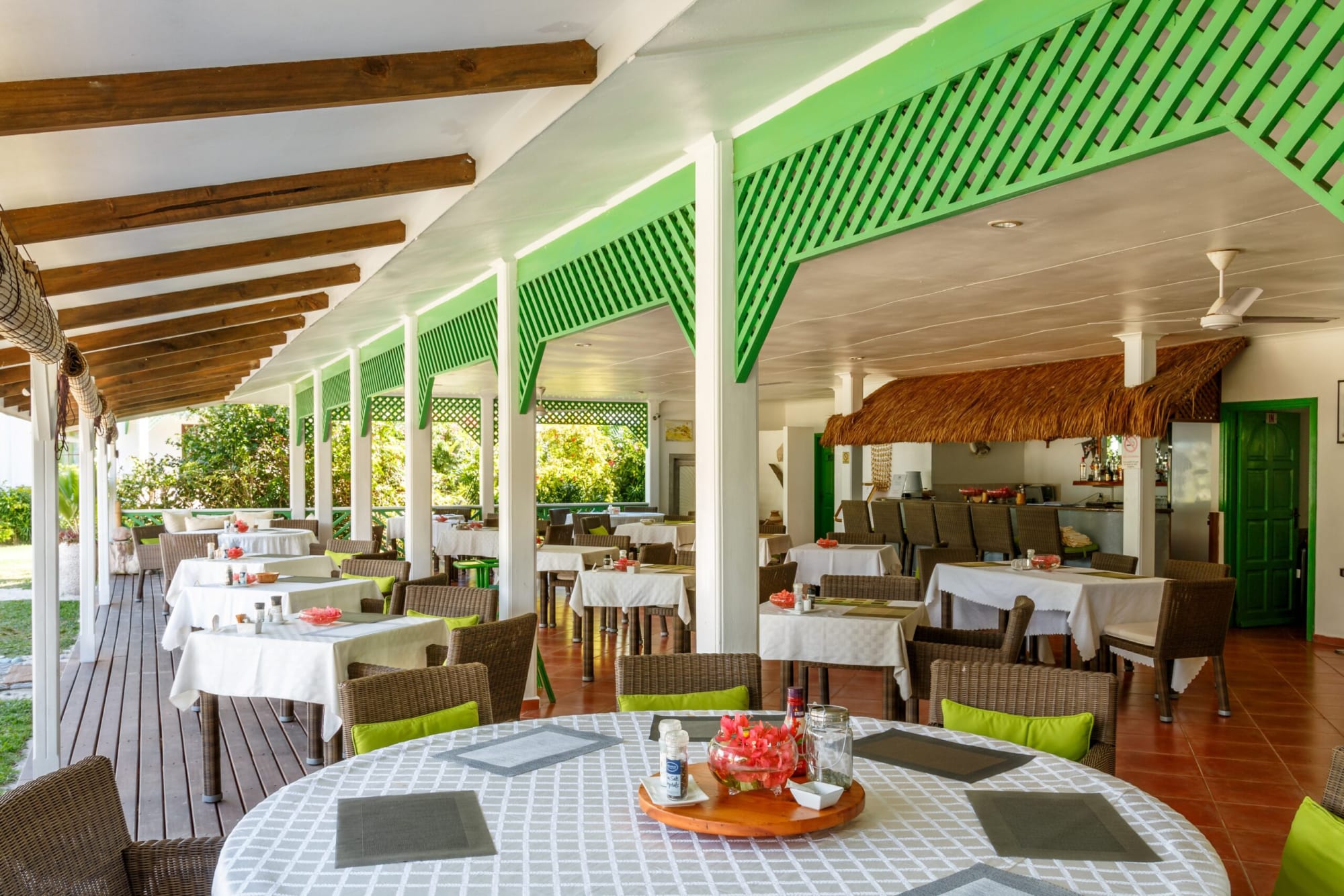 L´Habitation Cerf Island Hotel in Outer Islands: Seychellen L Habitation Cerf Island Restaurant