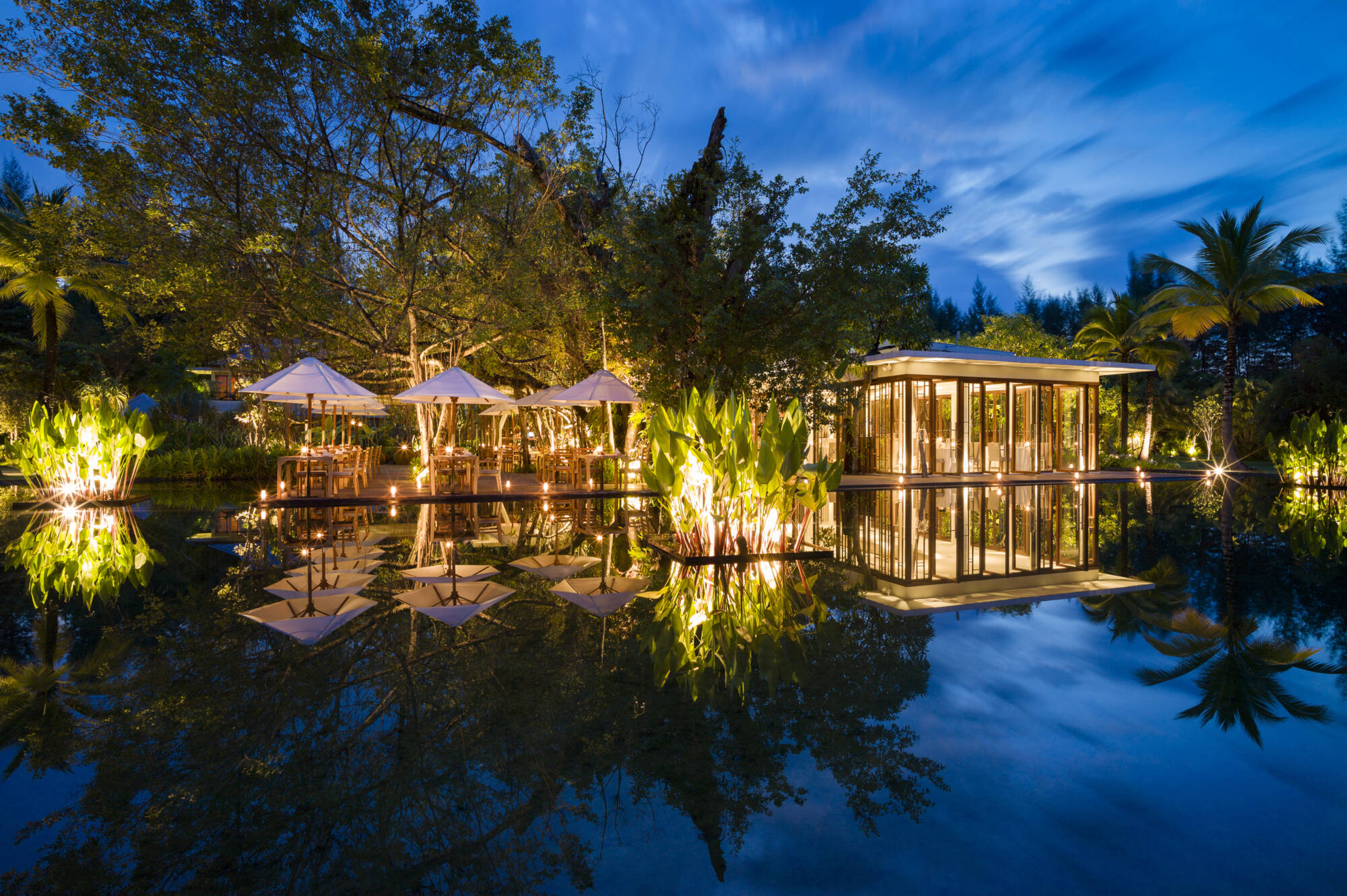 The Sarojin in Khao Lak: Thailand The Sarojin Ficus Restaurant