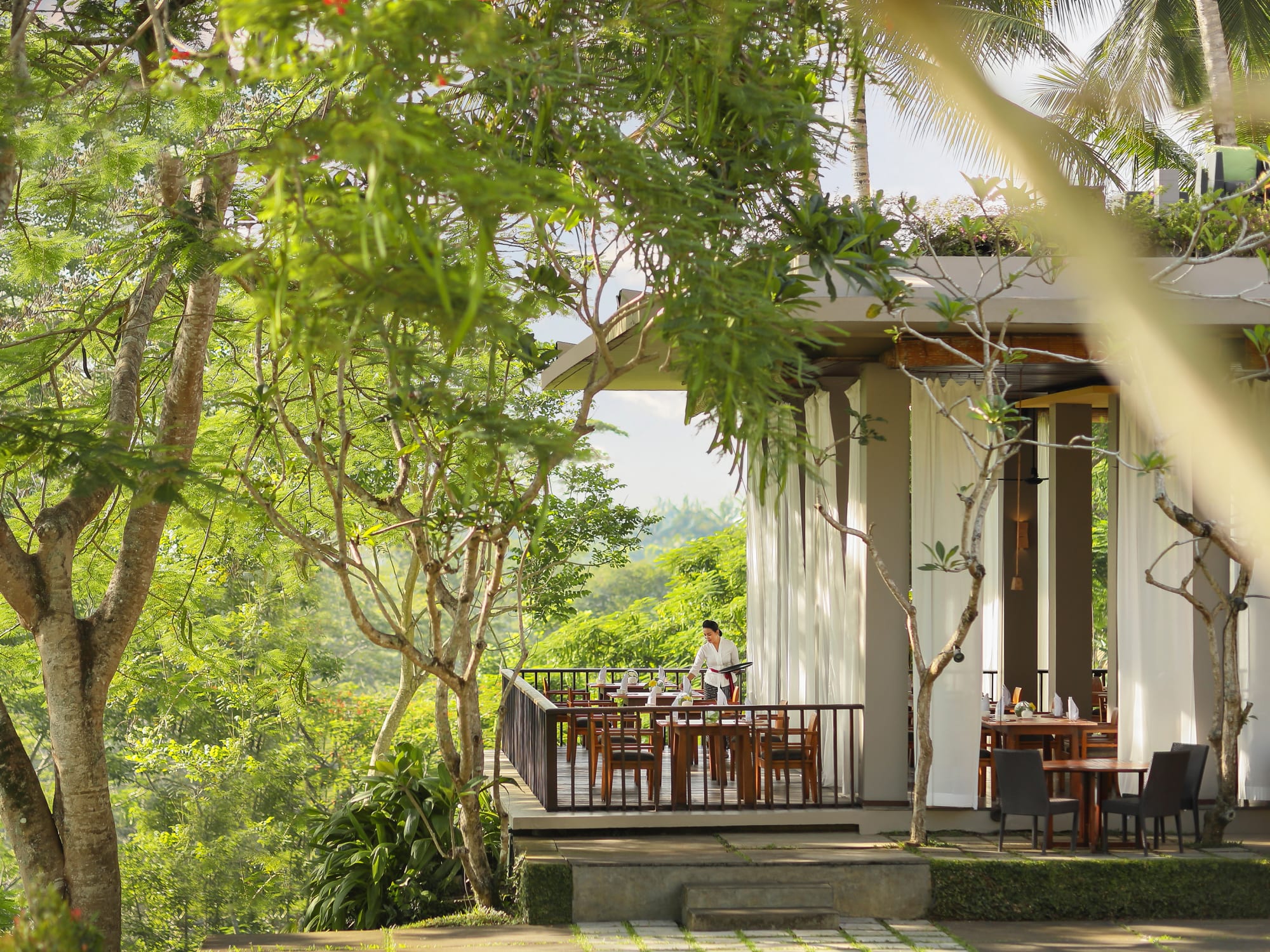 Maya Ubud Resort & Spa in Zentral-Bali | Ubud: Maya Ubud Resort and Spa Restaurant