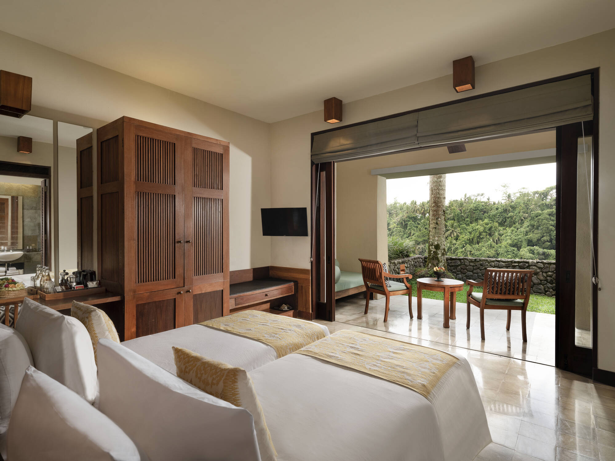Alila Ubud in Zentral-Bali | Ubud: Indonesien Bali Alila Ubud Deluxe-Zimmer