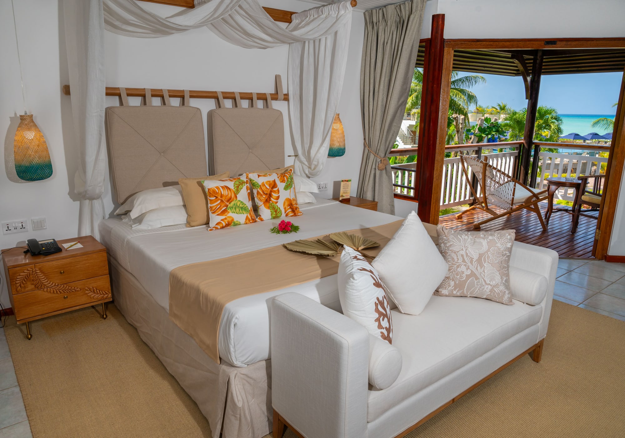 Acajou Beach Resort in Praslin: Acajou Beach Resort Superior Zimmer