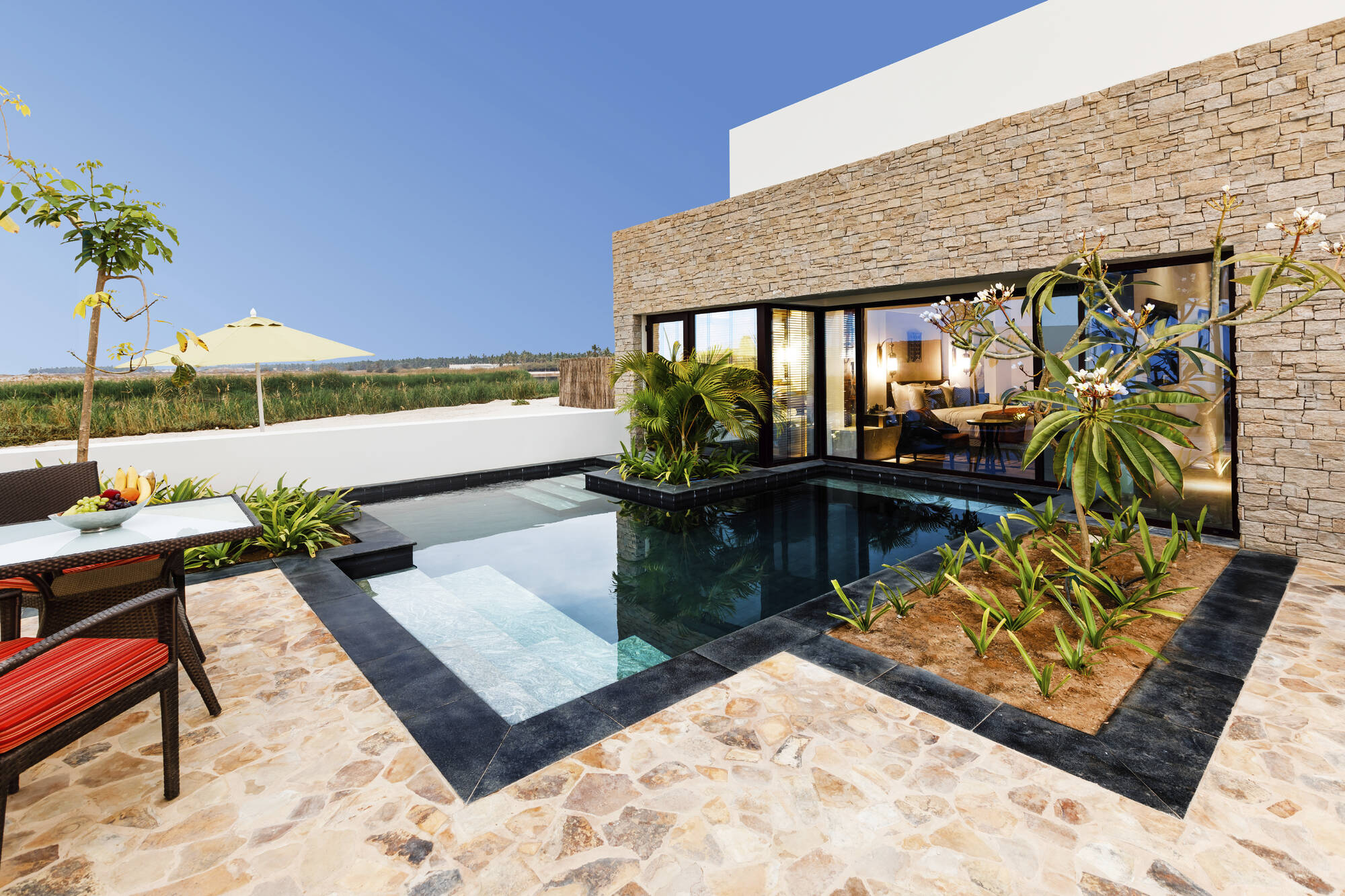 Al Baleed Resort Salalah by Anantara: Al Baleed Resort Salalah by Anantara - Lagoonblick Pool Villa