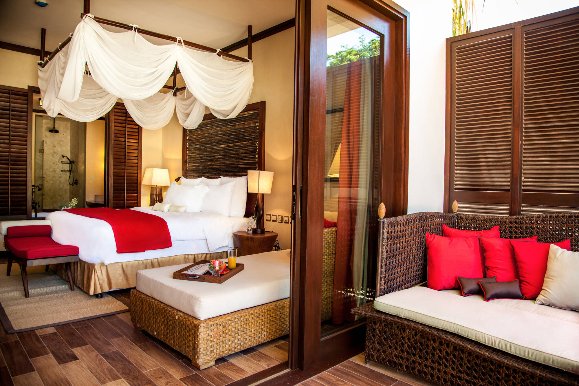 STORY Seychelles in Mahé: STORY Seychelles - Junior Suite Badezimmer