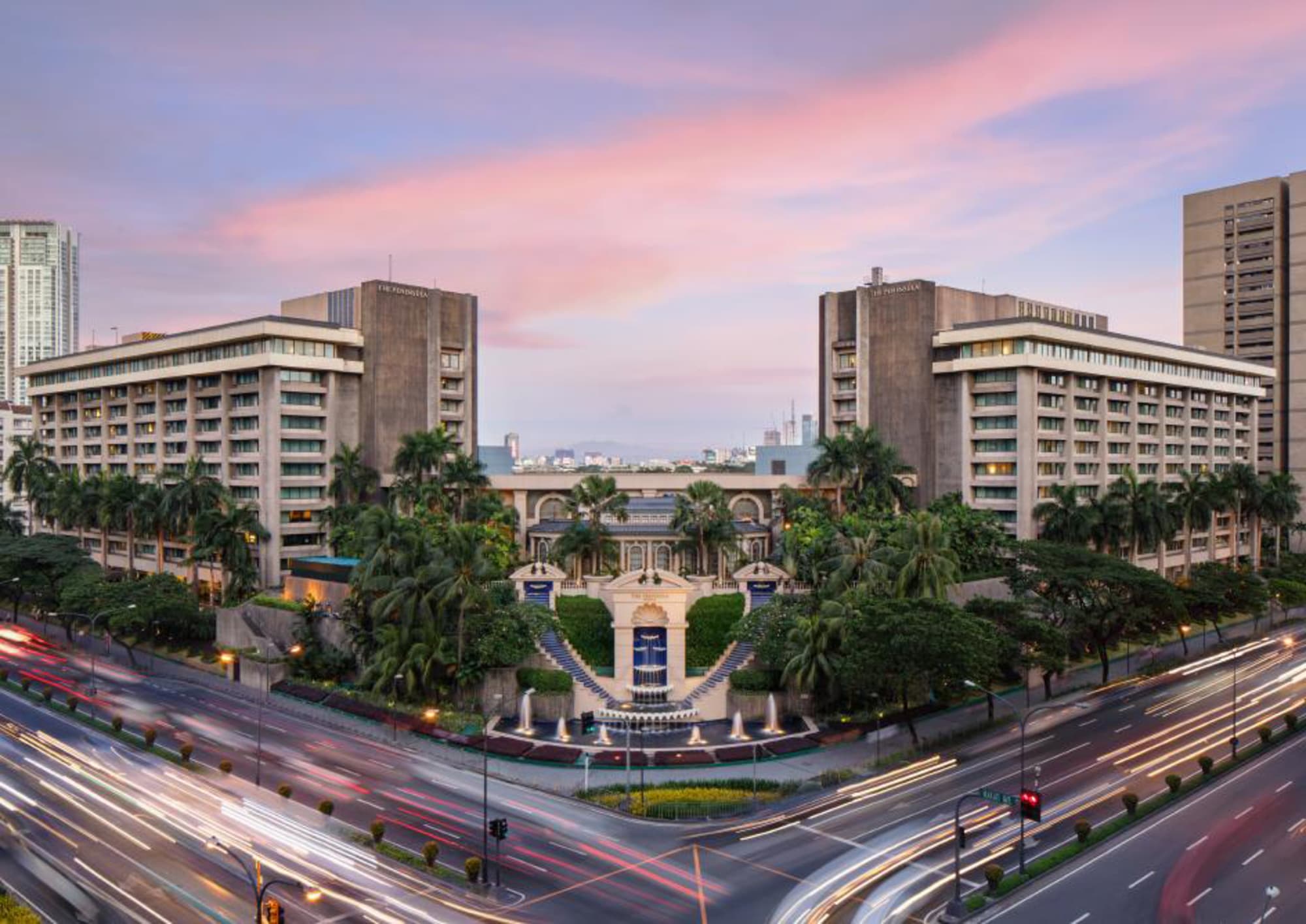 The Peninsula Manila: The Peninsula Manila Aussenansicht