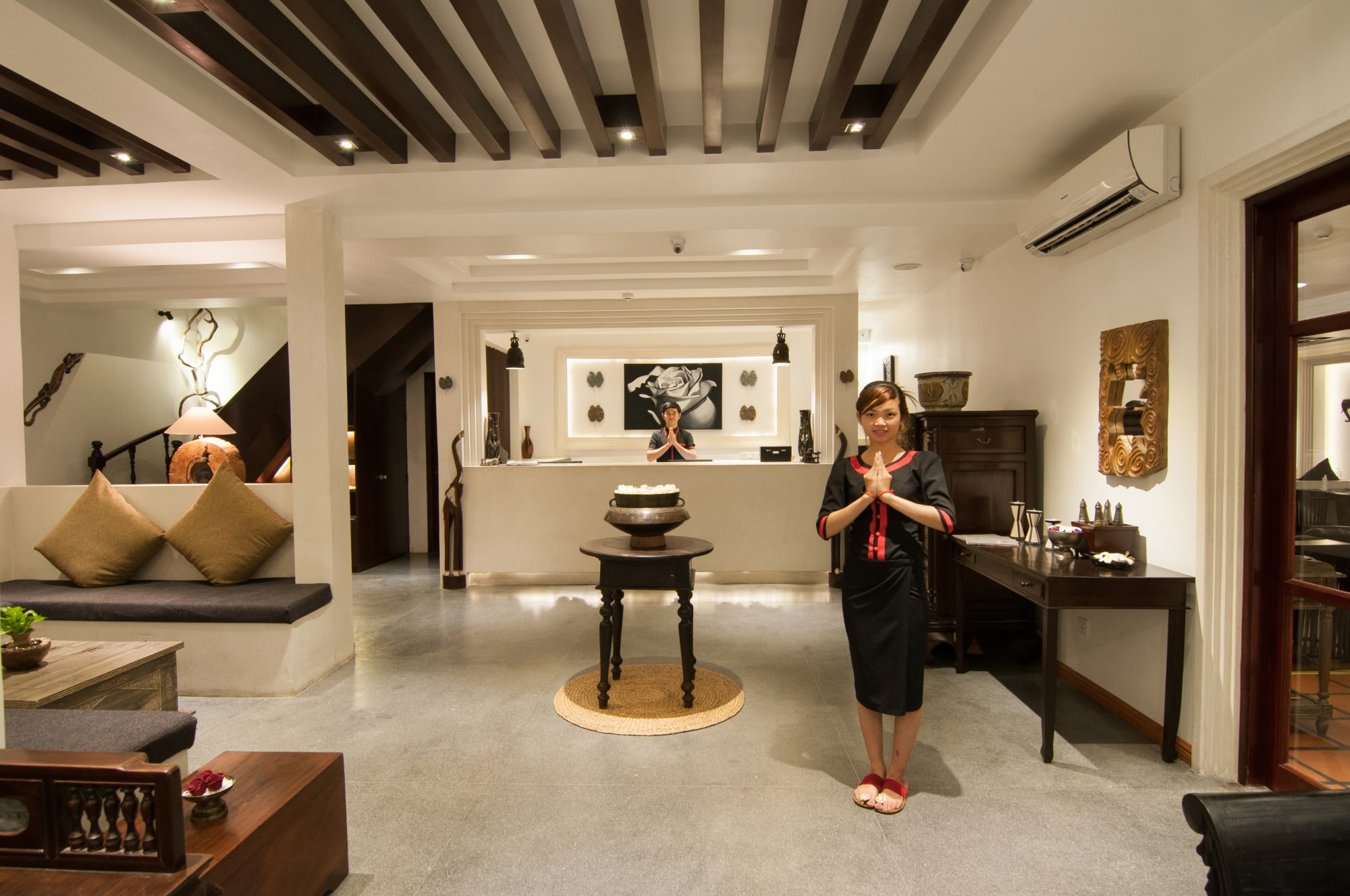 La Rose Suites in Phnom Penh:  La Rose Suites - Lobby East Wing