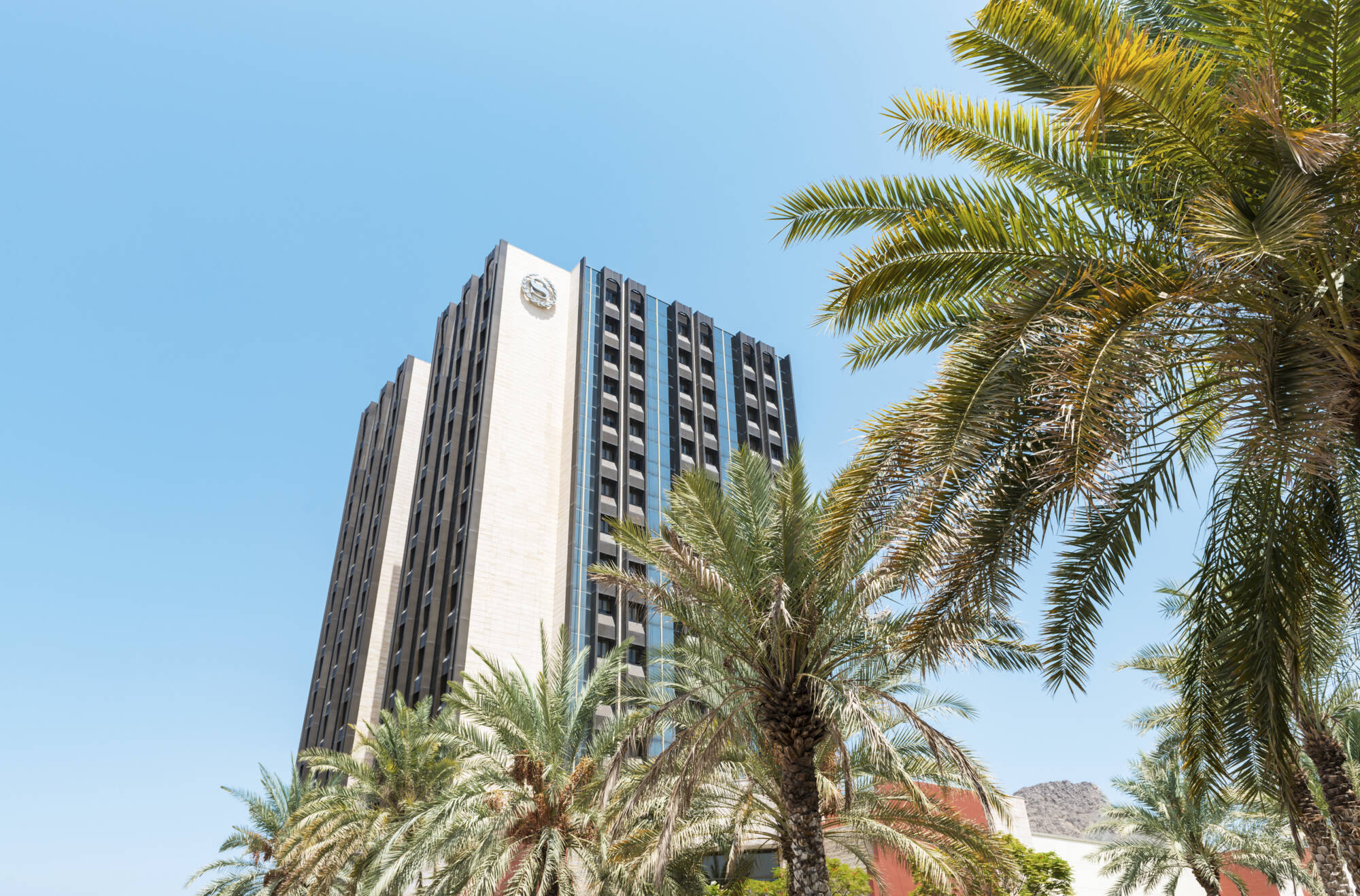 Sheraton Oman in Muscat: Muscat Sheraton Oman Aussenansicht