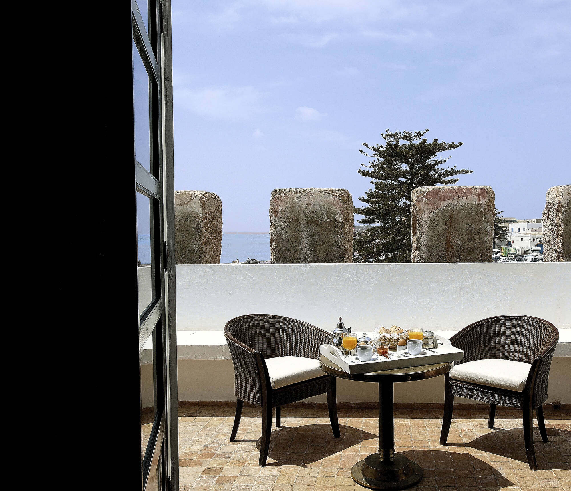 Madada Mogador in Essaouira: Marokko Madada Mogador Terrasse
