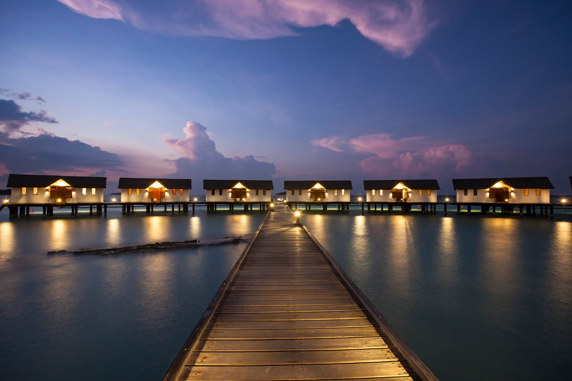 Reethi Beach Resort in Malediven: Malediven Reethi Beach Resort Water Villas