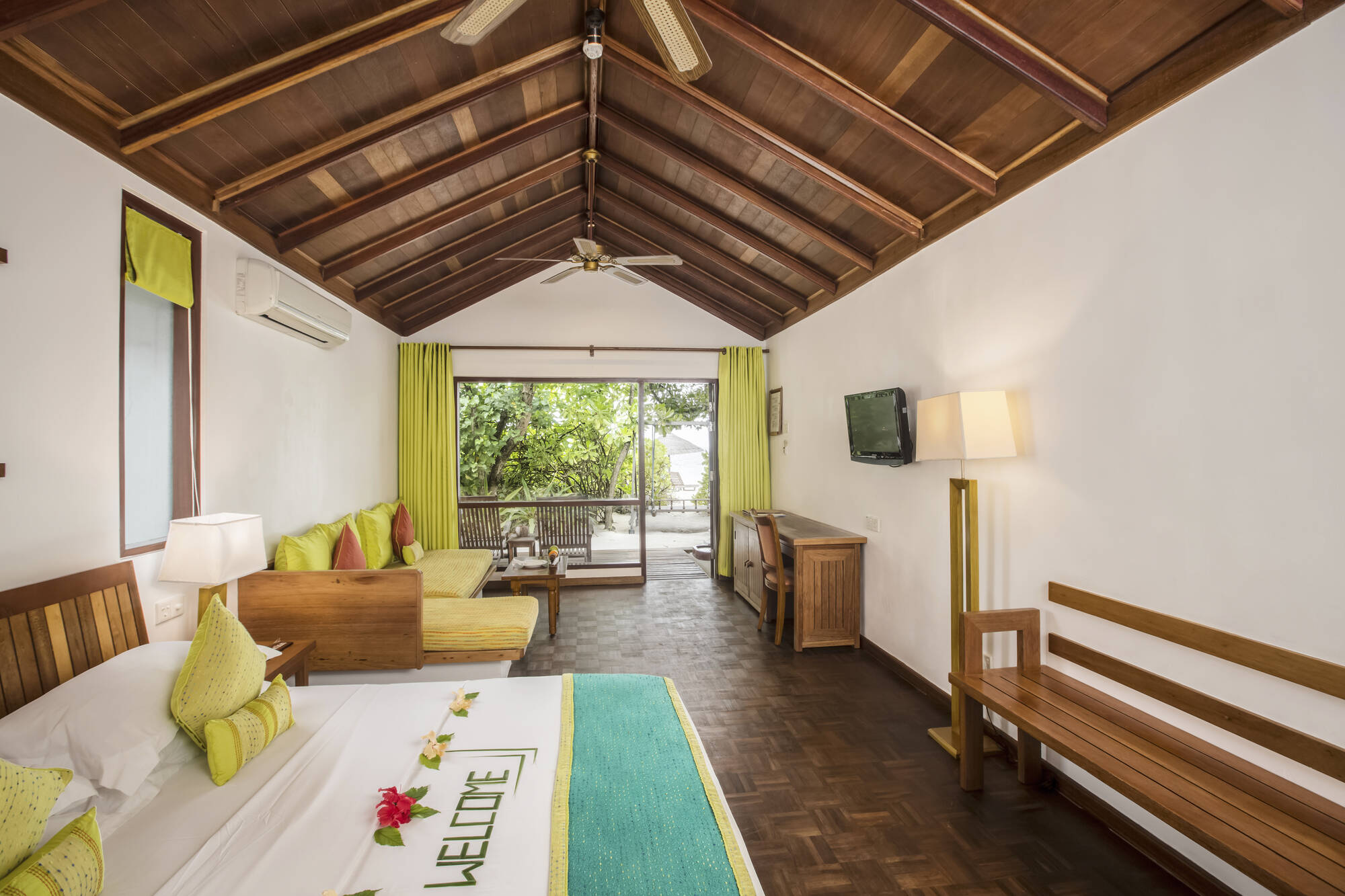 Reethi Beach Resort in Malediven:  Reethi Beach Resort Deluxe Villa