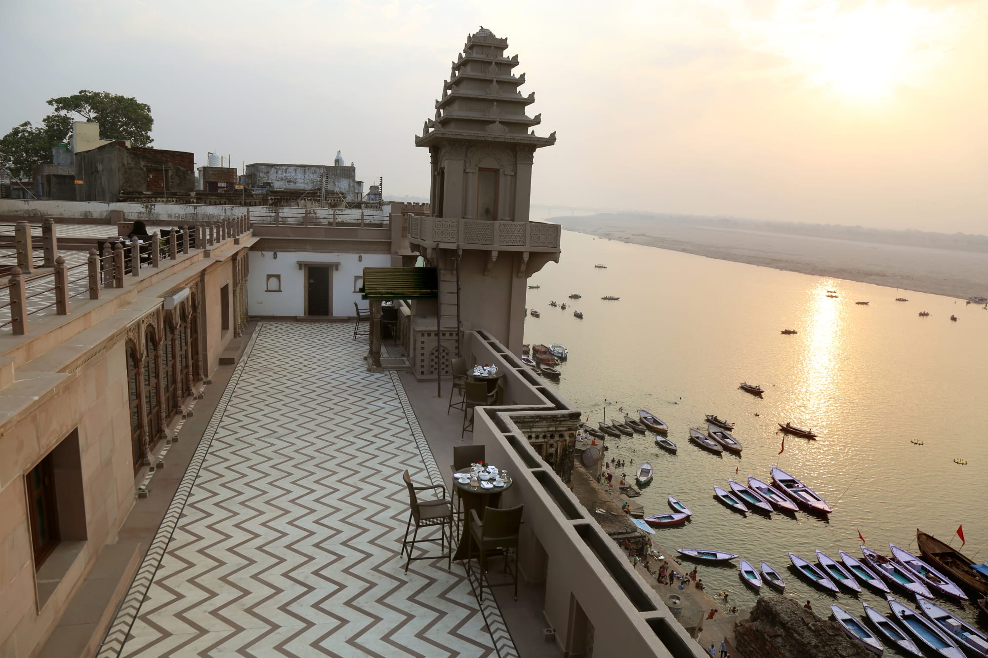 Brijrama Palace in Varanasi: Indien Varanasi Brijama Palace