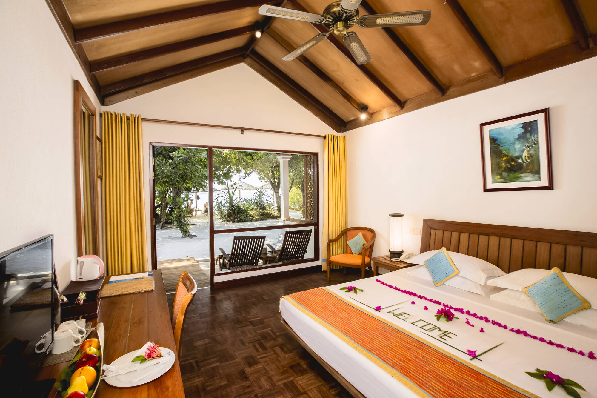 Reethi Beach Resort in Malediven: Reethi Beach Resort Villa