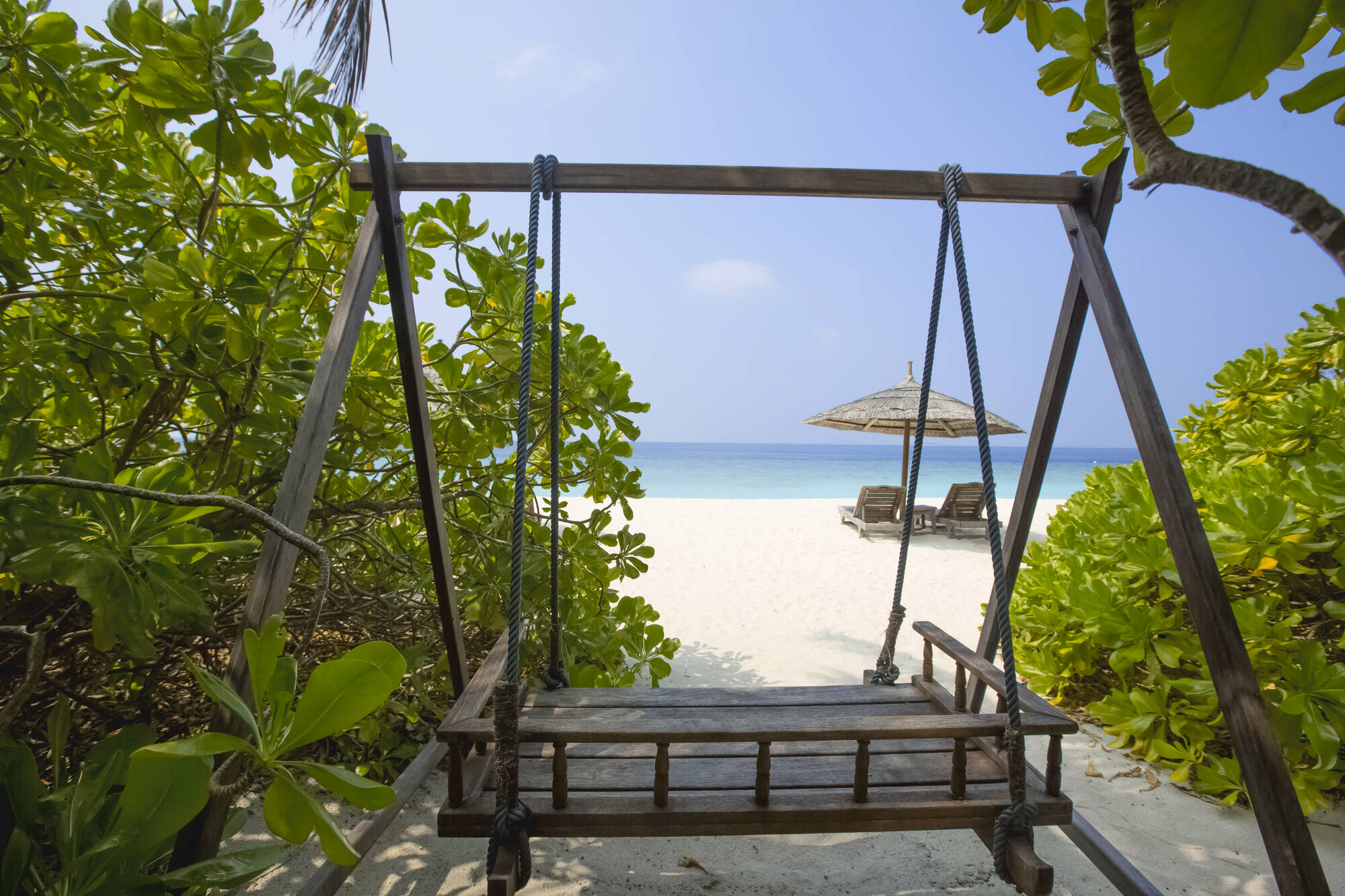 Reethi Beach Resort in Malediven: Reethi Beach Resort Deluxe Villa
