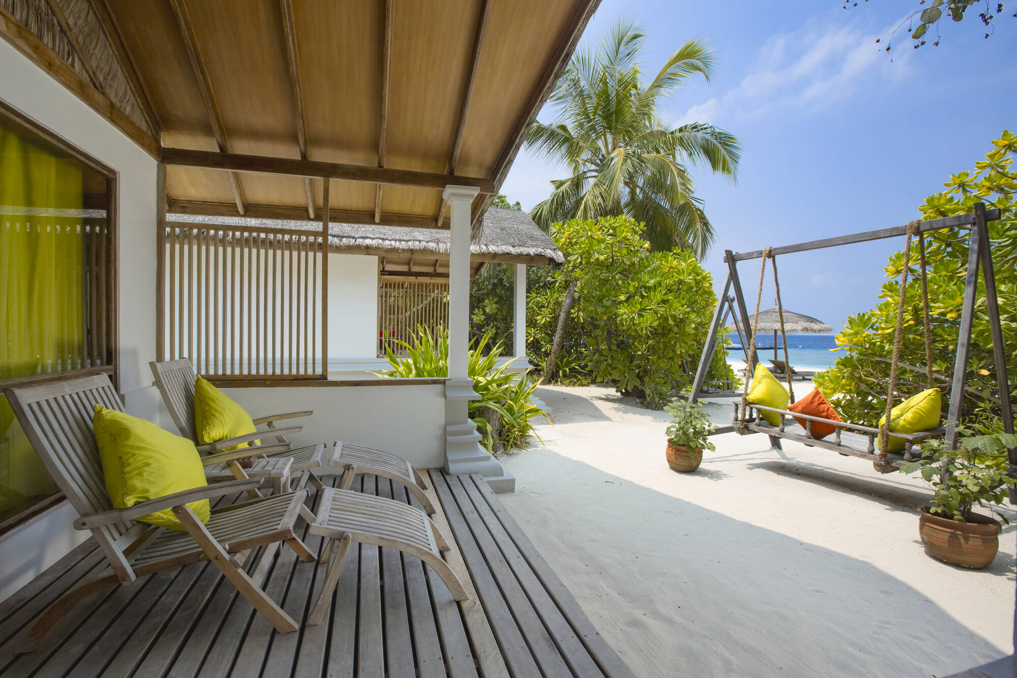Reethi Beach Resort in Malediven: Reethi Beach Resort Deluxe Villa
