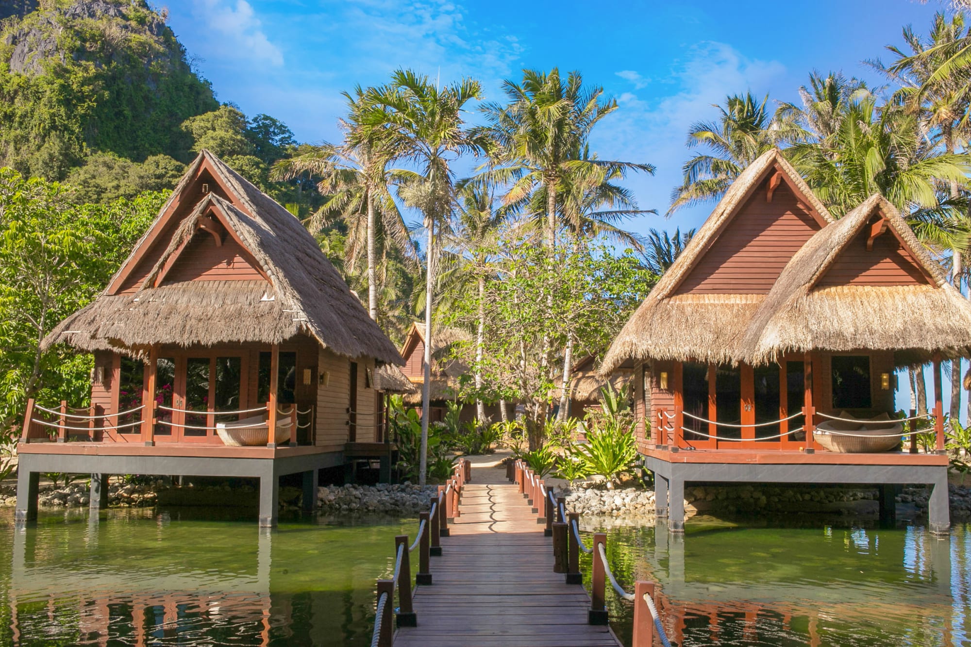 Cauayan Island Resort in Palawan: Philippinen Cauayan Island Resort Lagoon Villa