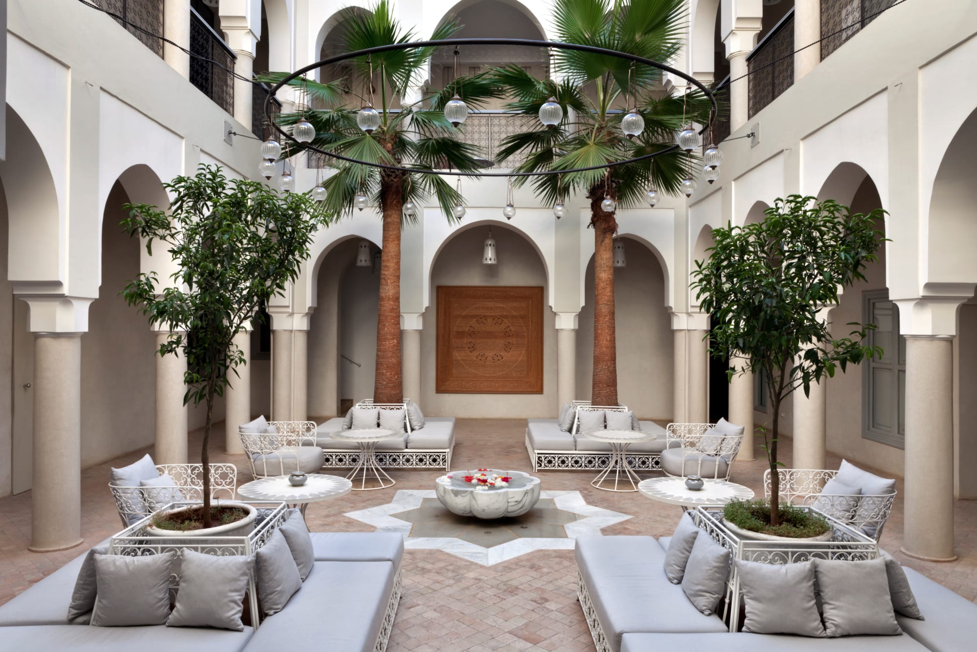 Riad Nashira in Marrakesch: Riad Nashira Marrakesch Innenhof