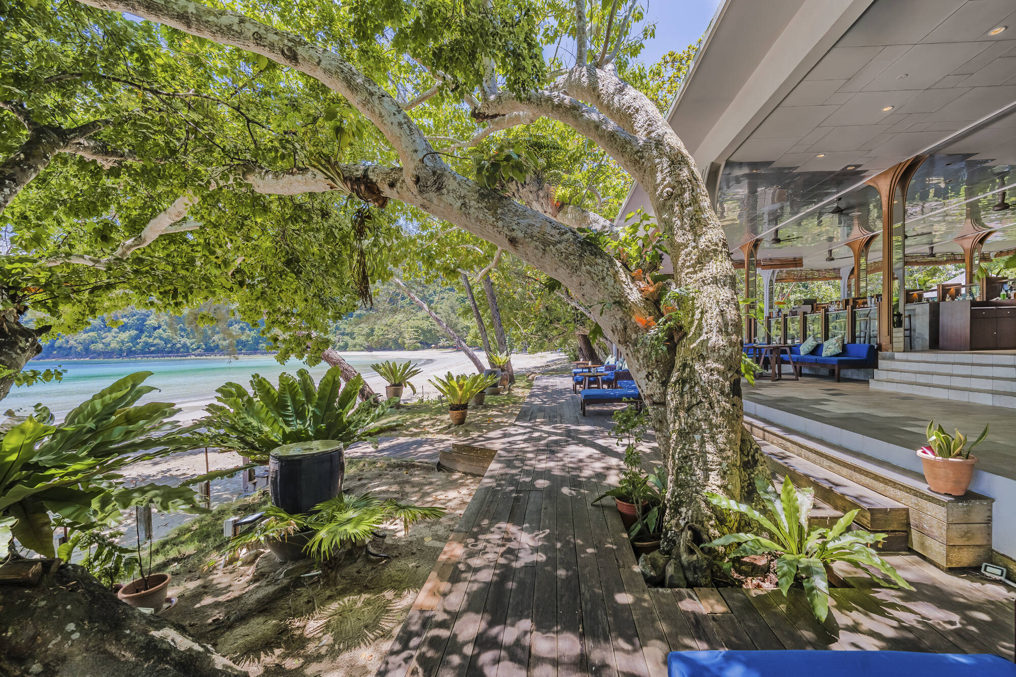 Bungaraya Island Resort in Kota Kinabalu: Bungaraya Island Resort Pantai Restaurant