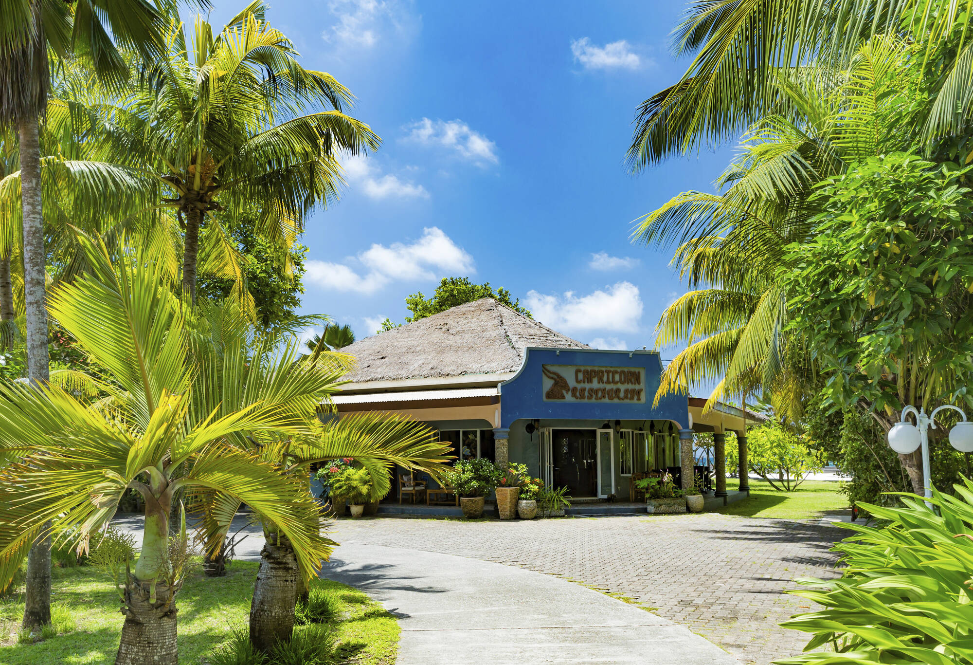 The Islander's Hotel in Praslin: The Islanders Hotel - Capricorn Restaurant