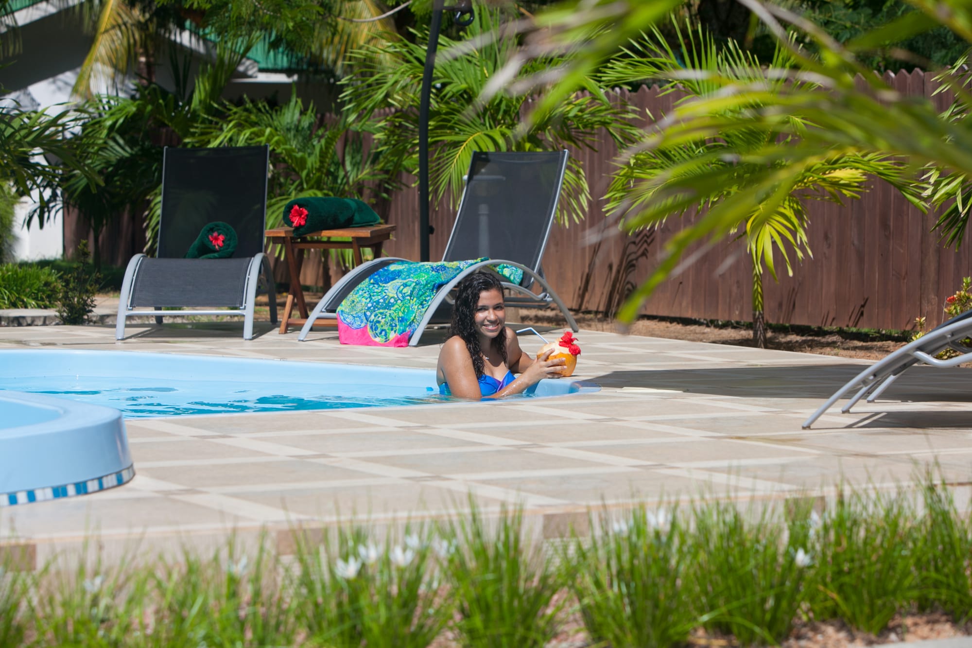 Villa Koket in Mahé: Seychellen Villa Koket Swimming