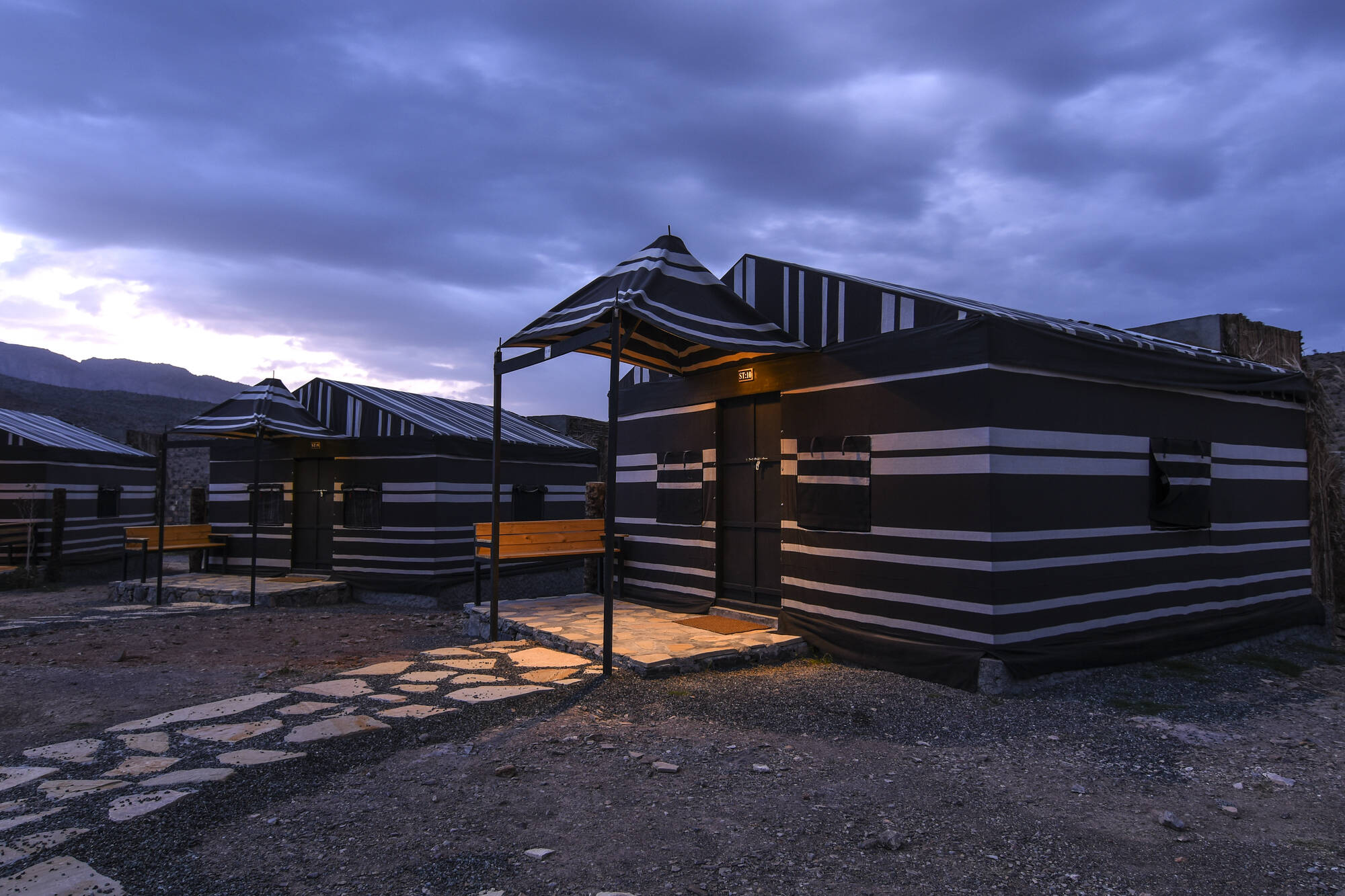 Sama Heights Resort in Gebirge: Oman Sama Heights Resort - Sultan Zelt
