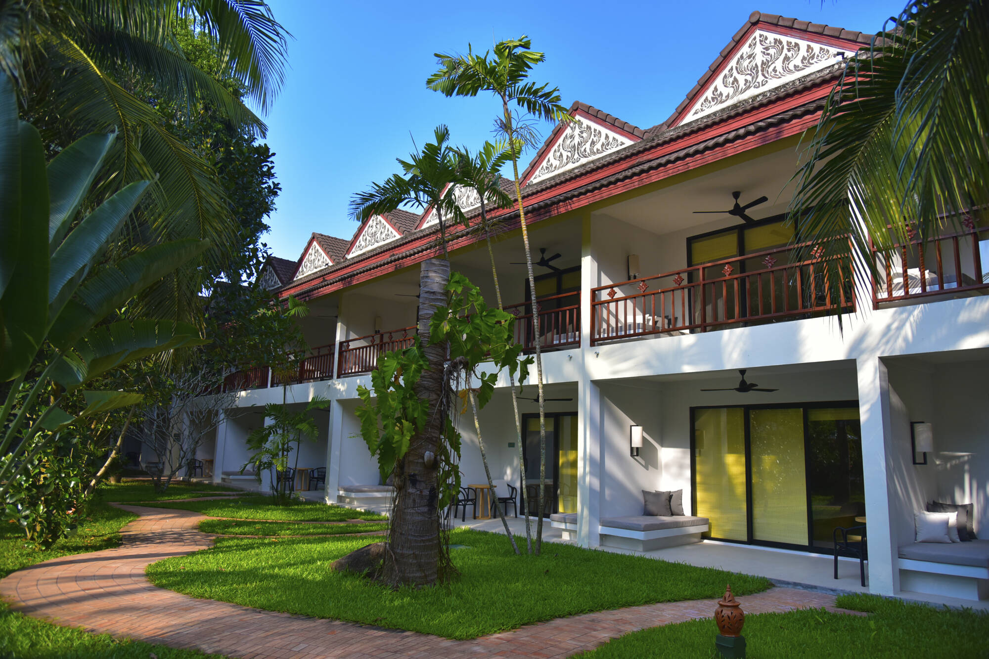 Paradise Beach Resort in Ko Samui: Thailand Paradise Beach Resort Samui Garten