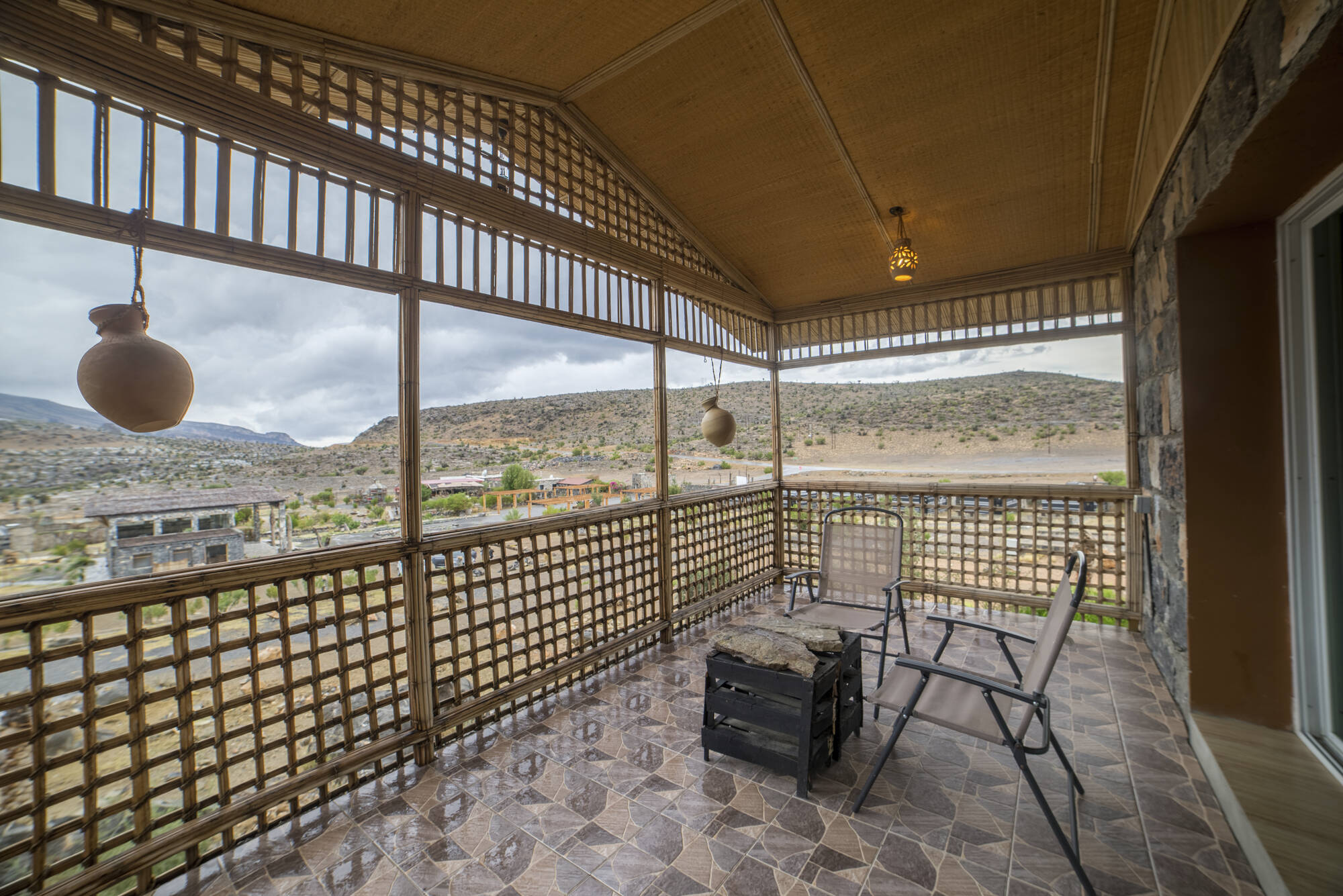 Sama Heights Resort in Gebirge: Oman Sama Heights Resort - Mountain Blick