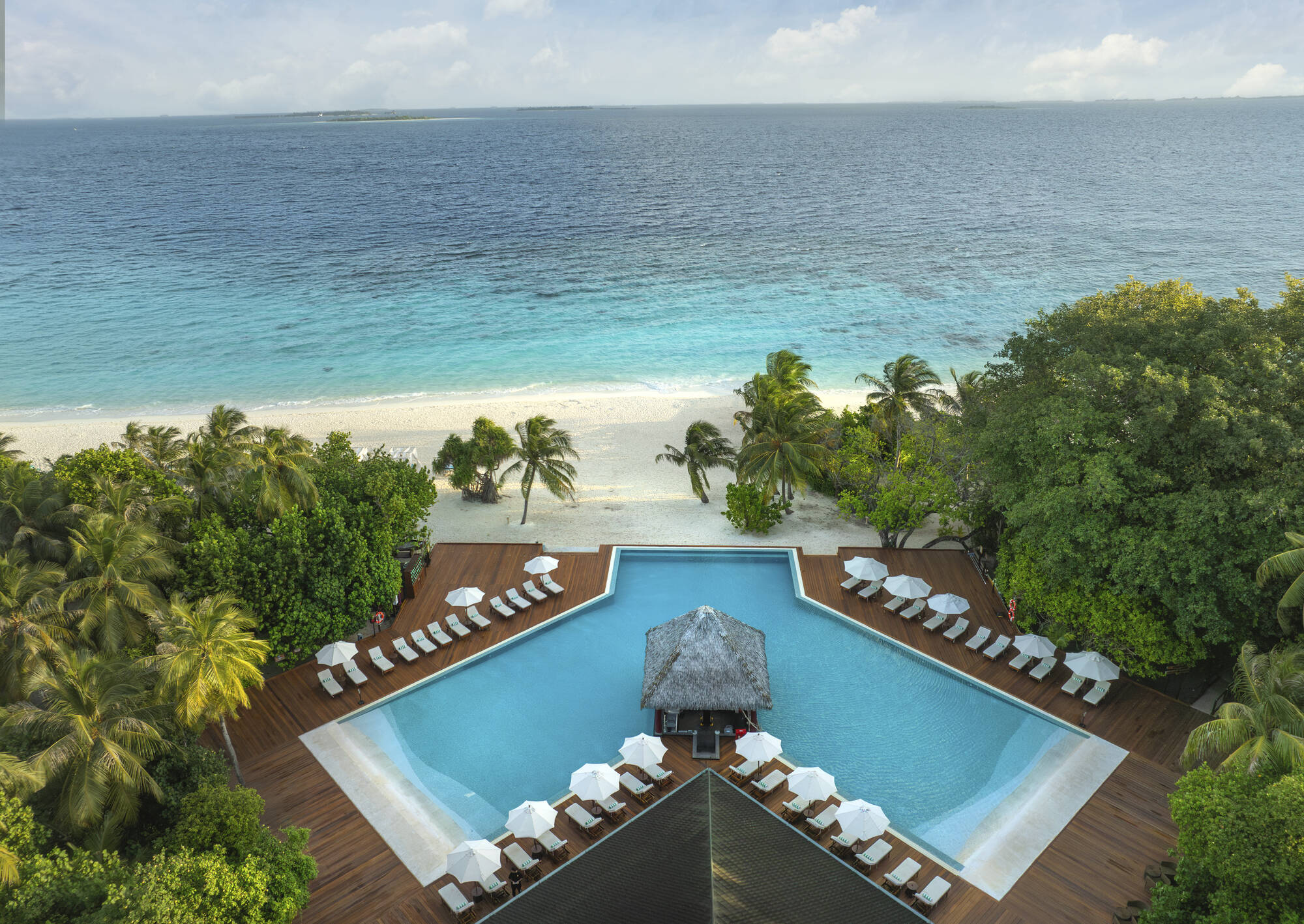 Adaaran Select Meedhupparu in Malediven: Malediven Adaaran Select Meedhupparu - Pool