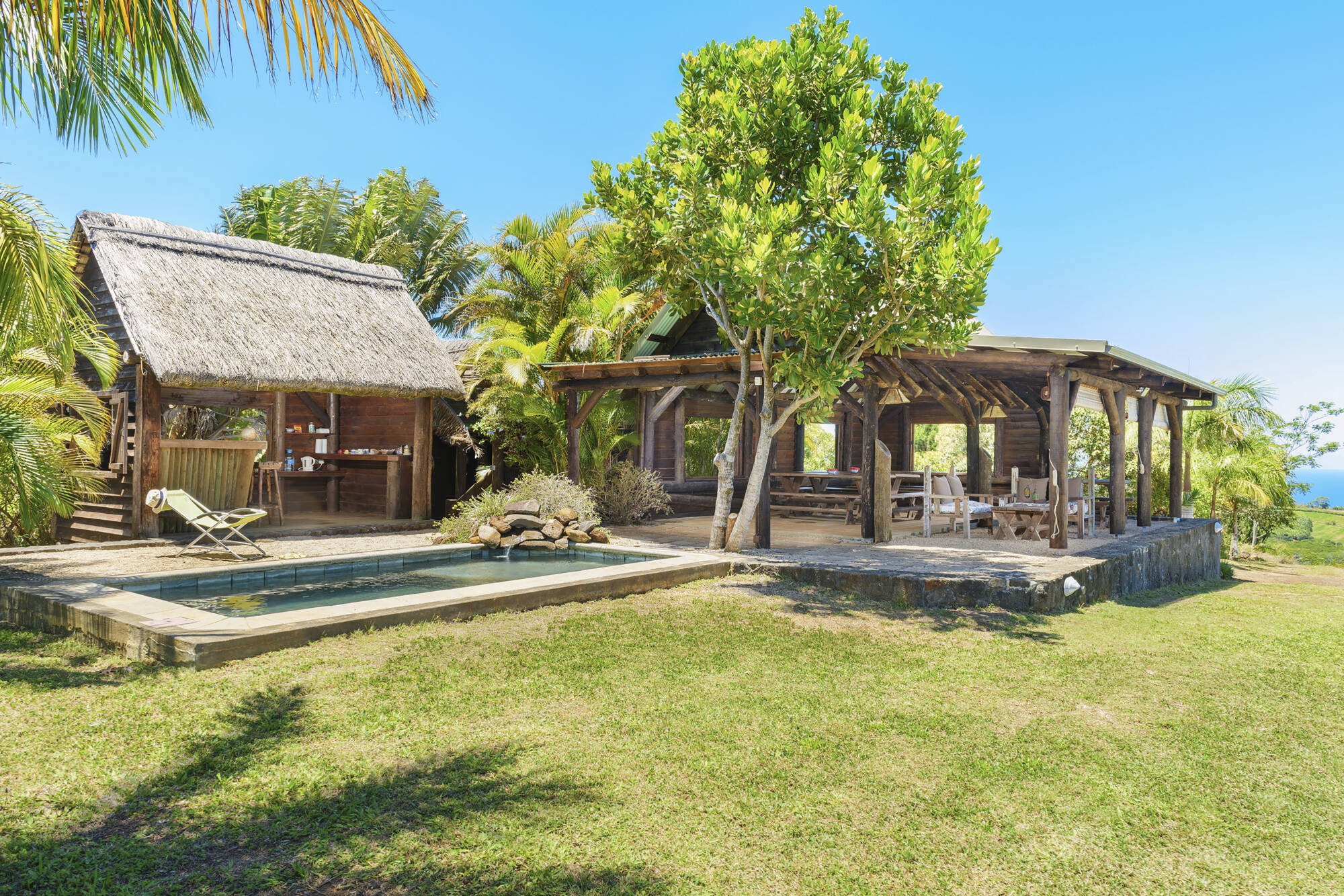 La Vieille Cheminée in Süd | Südwesten: Mauritius La Vieille Cheminee Kiosk und Pool