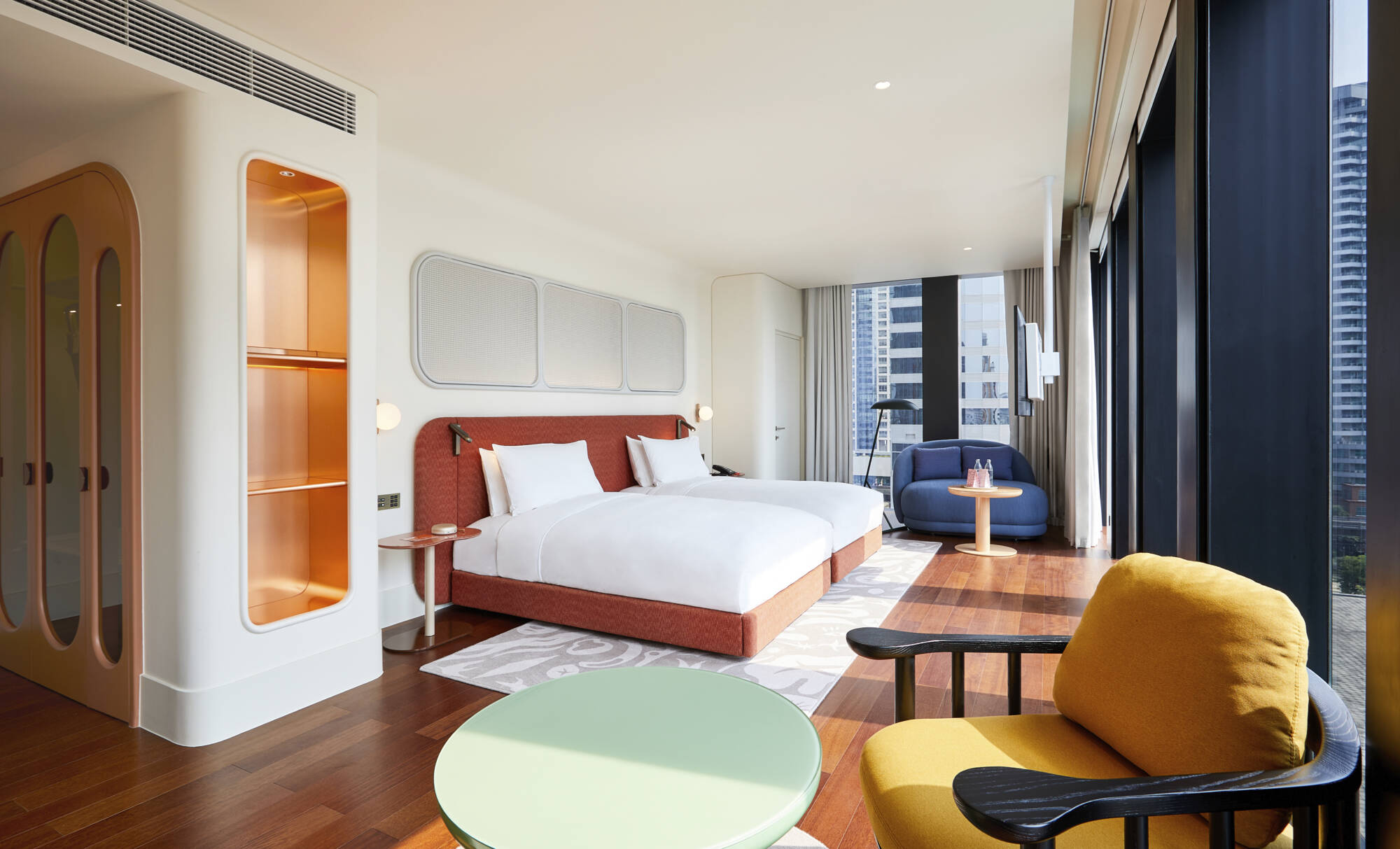 The Standard, Bangkok Mahanakhon:  The Standard, Bangkok Mahanakhon Cornor Double