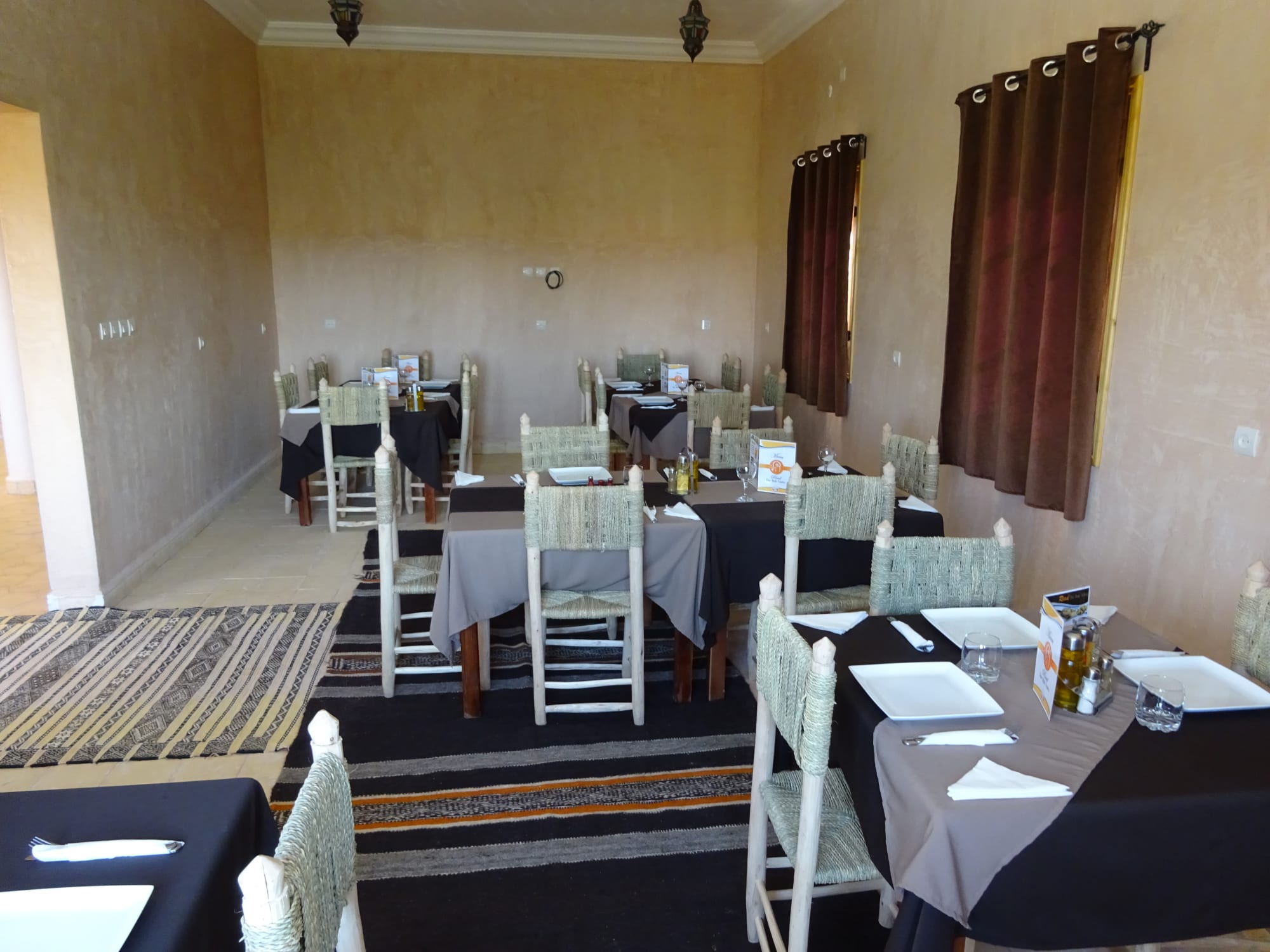 Riad Dar Bab Todra in Ouarzazate | Skoura | Dades-Tal:  Marokko Riad Dar Bab Todra Restaurant