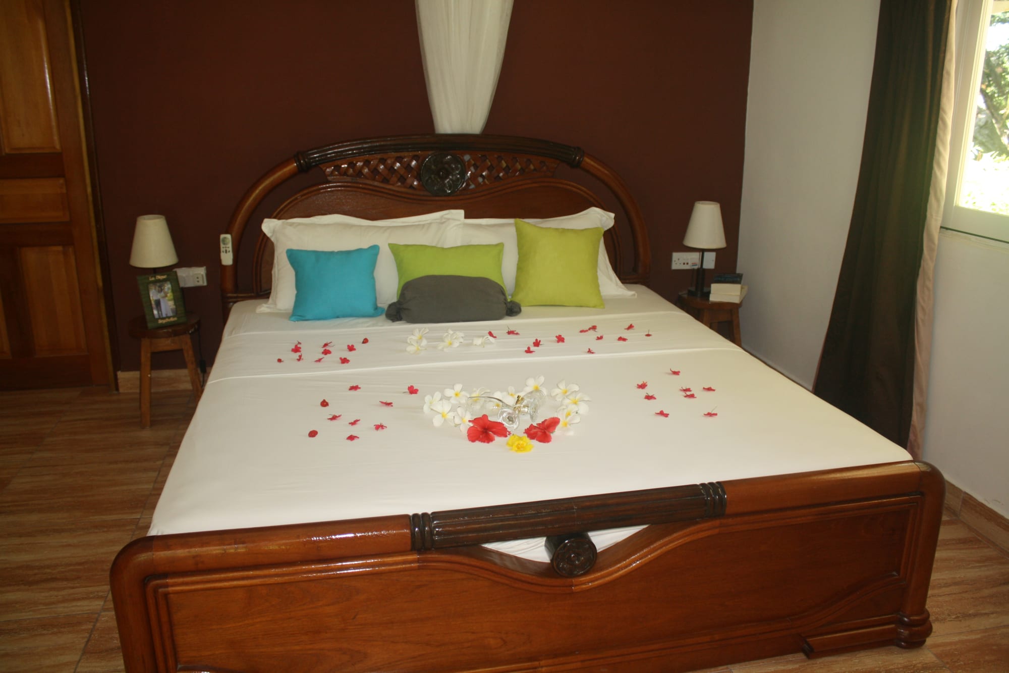 Chalets Bamboo Vert in La Digue: La Digue Chalet Bamboo Vert Wohnbeispiel