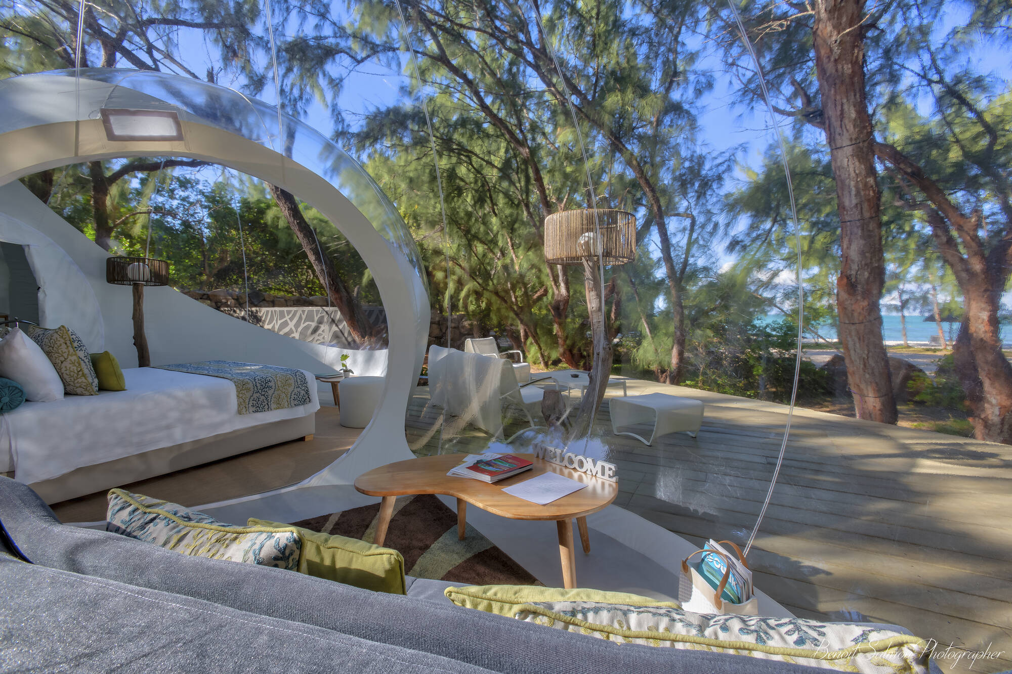Bubble Lodge Ile aux Cerfs in Osten: Mauritius Bubble Lodge Ile aux Cerfs Wohnbeispiel