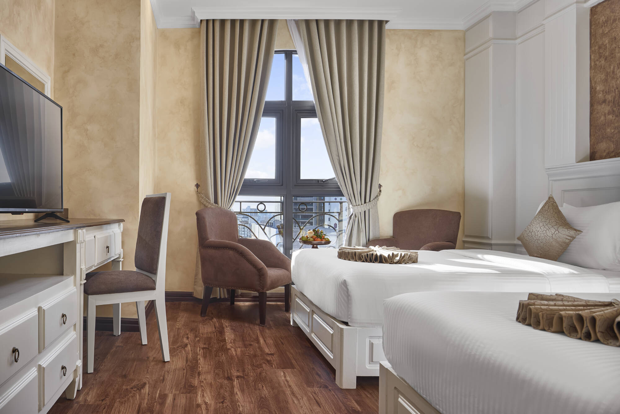 Anik Palace Hotel in Phnom Penh: Anik Boutique Hotel Deluxe-Zimmer