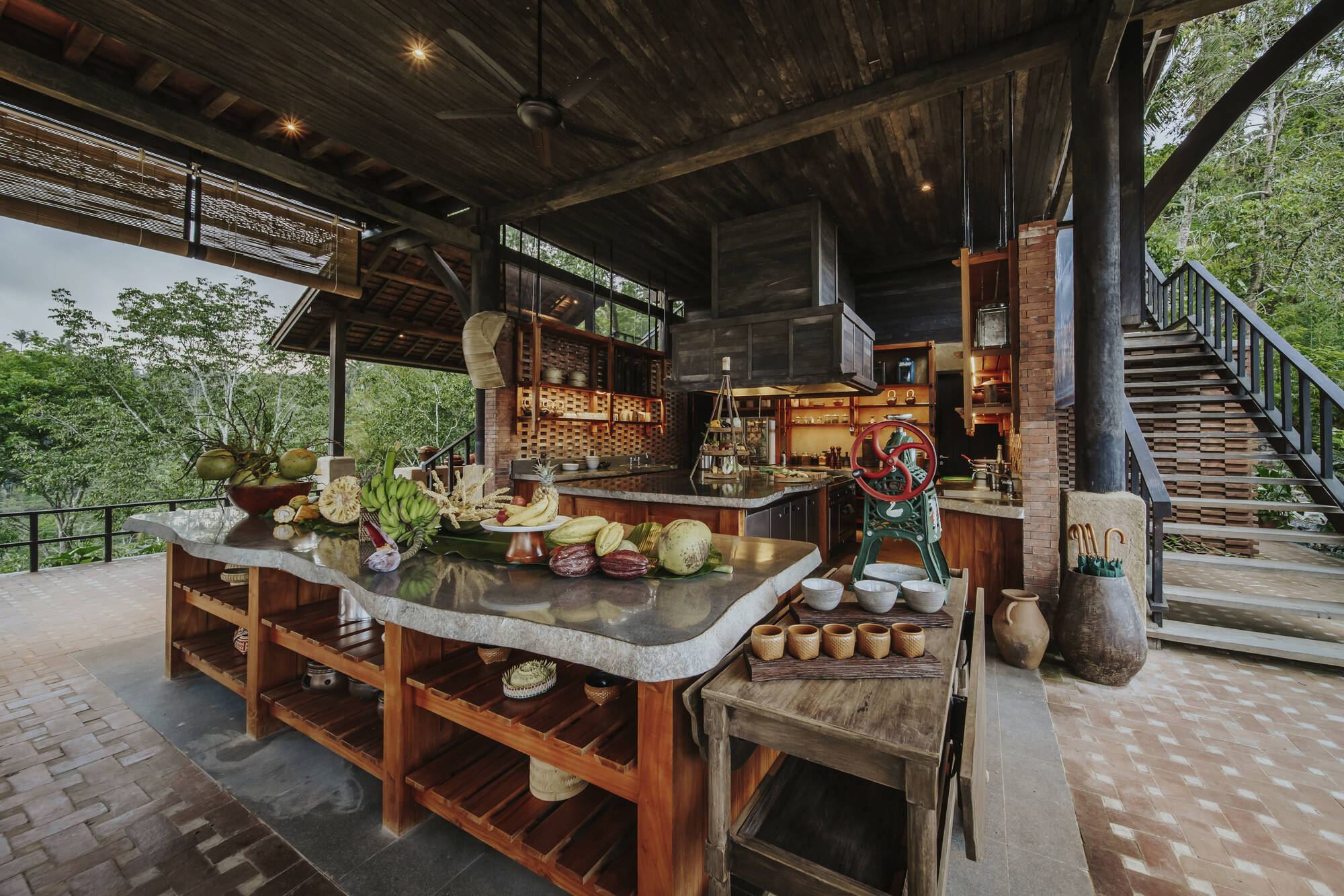 Buahan - a Banyan Tree Escape in Zentral-Bali | Ubud: Buahan A Banyan Tree Escape The Open Kitchen Restaurant