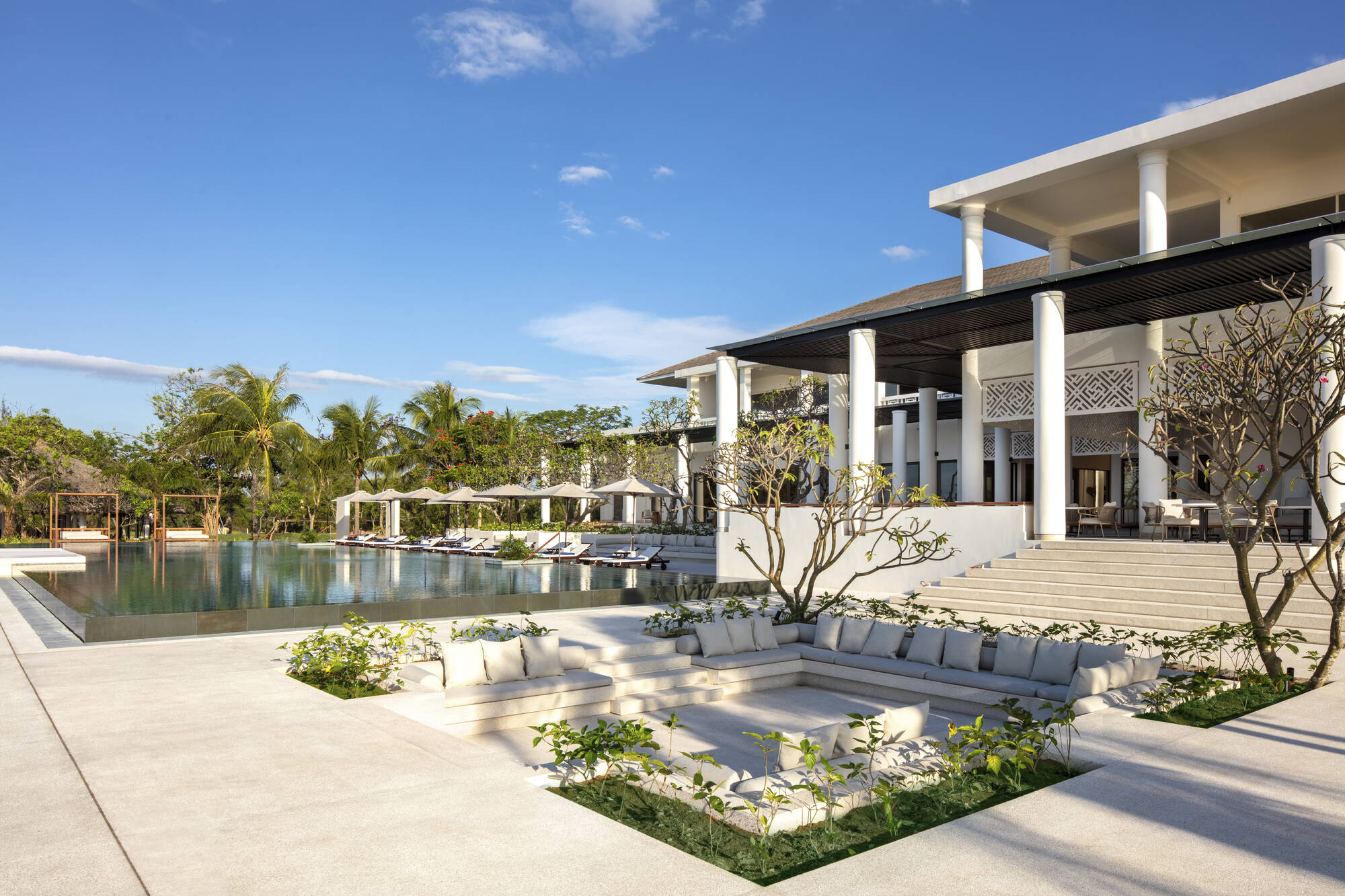 Azerai Ke Ga Bay in Phan Thiet: Vietnam Azerai Ke Ga Bay Pool Lounge