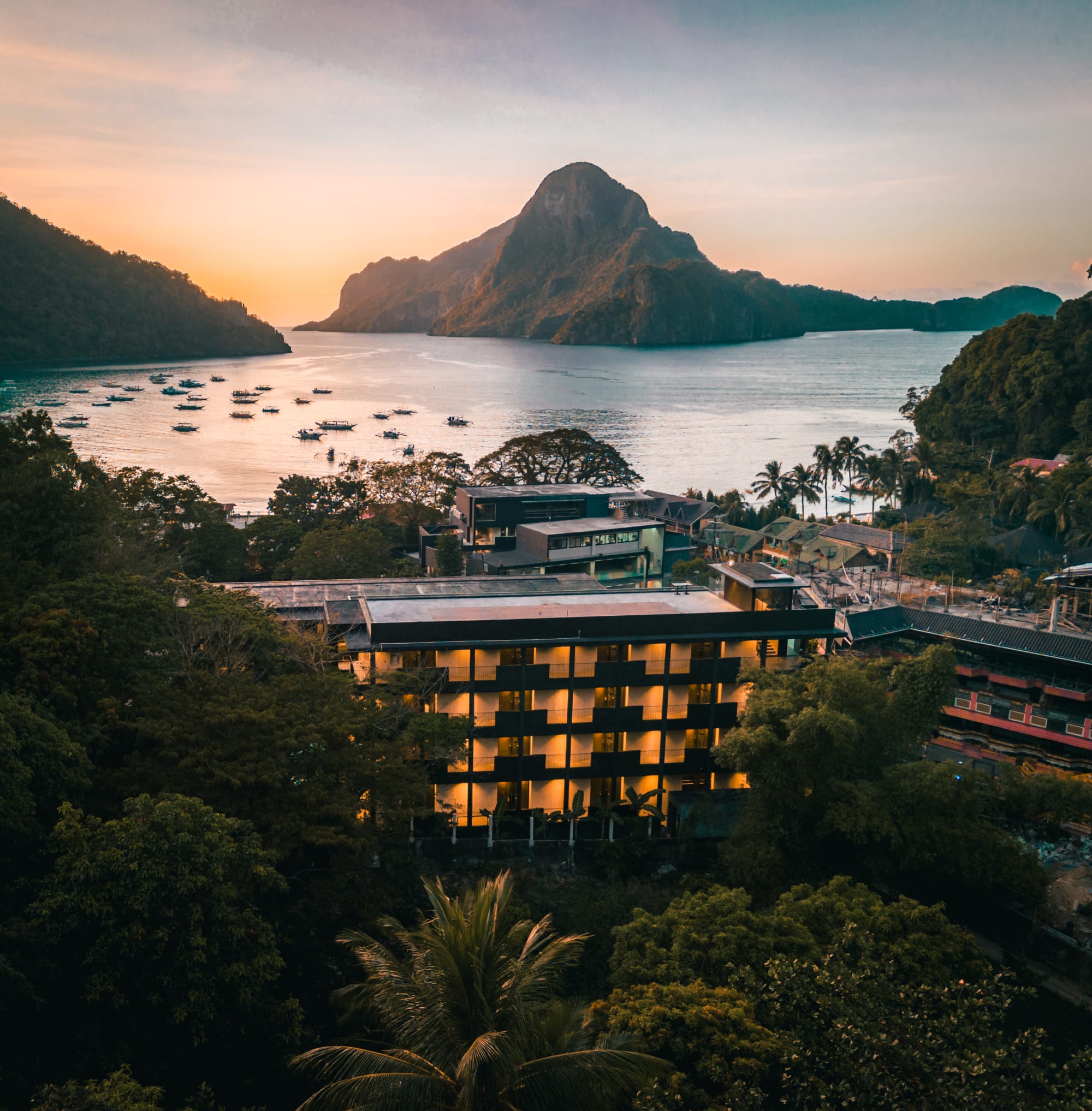 The Funny Lion El Nido in Palawan: Palawan The Funny Lion El Nido Ausblick