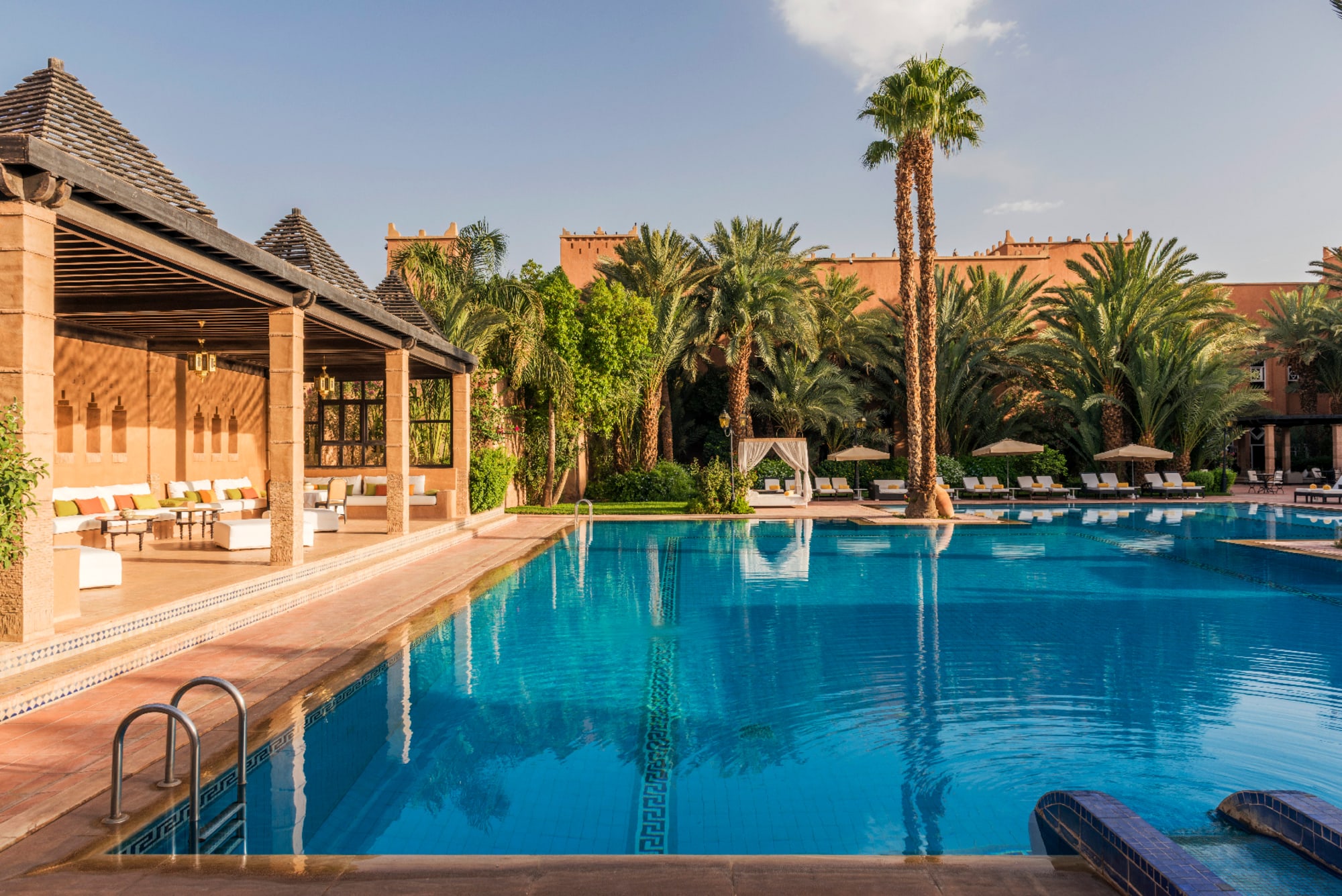 Le Berbère Palace in Ouarzazate | Skoura | Dades-Tal: Marokko Le Berbere Palace Ouarzazate Pool