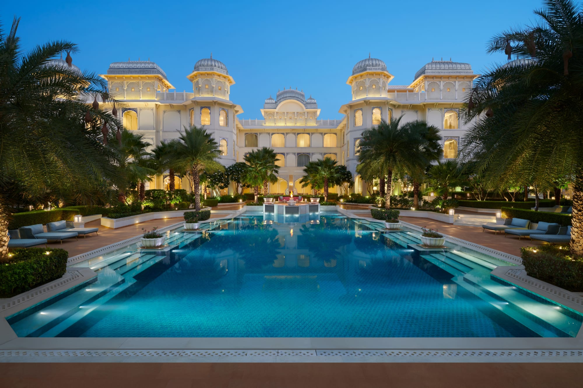The Leela Palace Jaipur in Jaipur & Umgebung: Jaipur The Leela Palace Pool