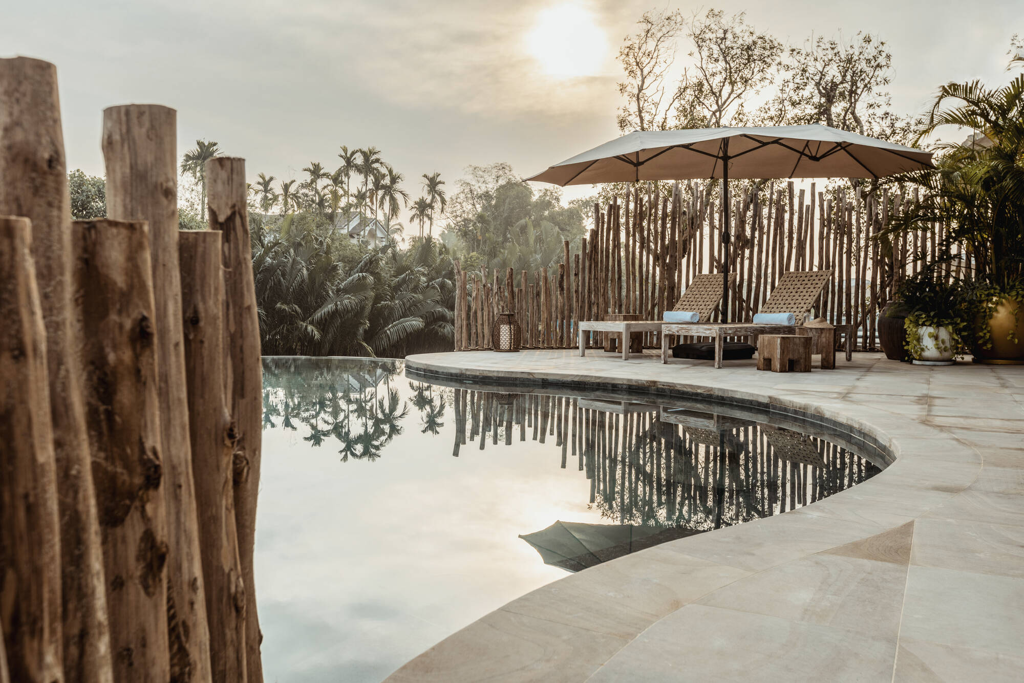 Namia River Retreat in Hoi An: Namia River Retreat Nipa Villa - Pool View