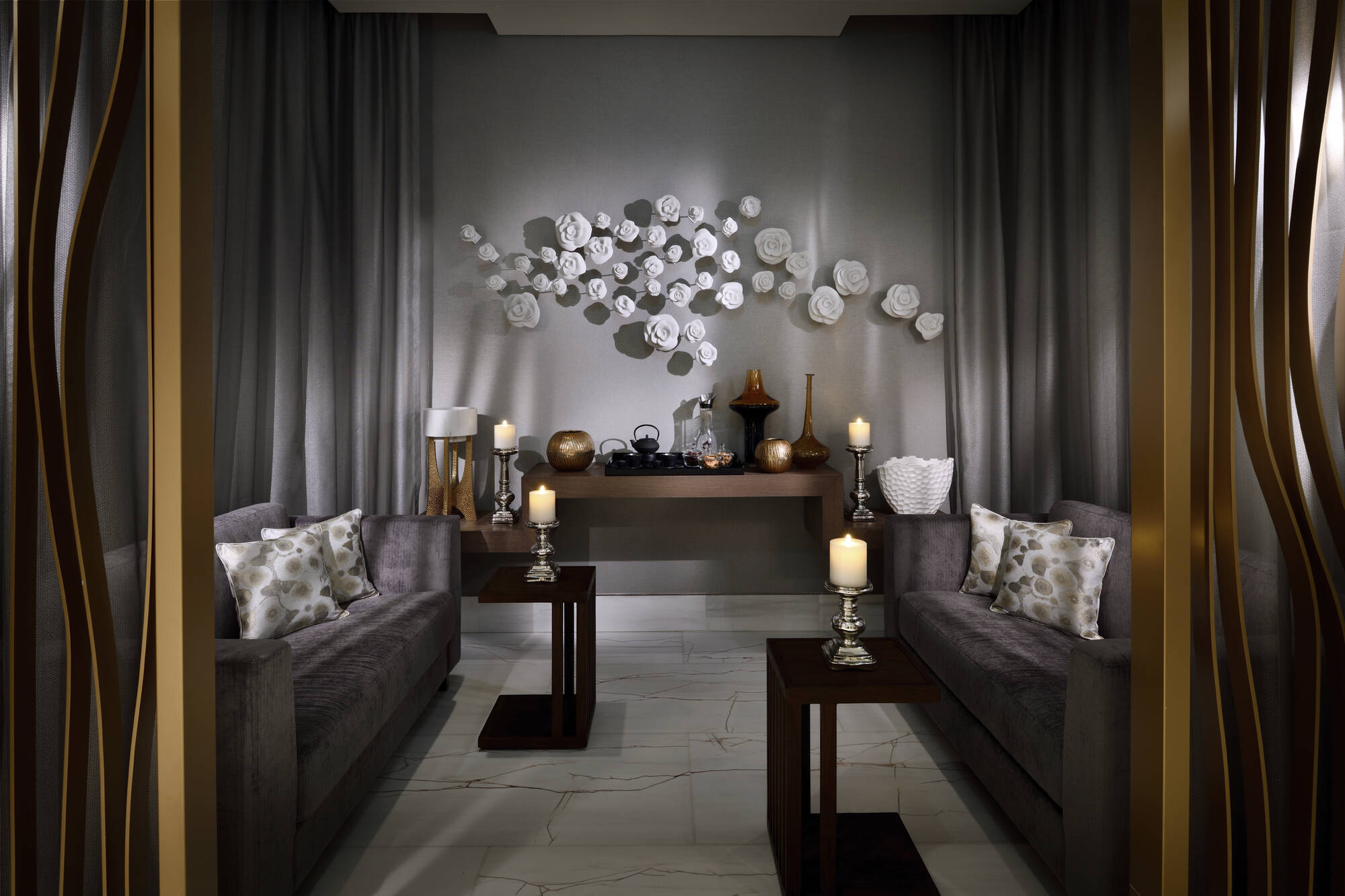 The Address Downtown in Dubai:  The Address Downtown - Spa Lounge