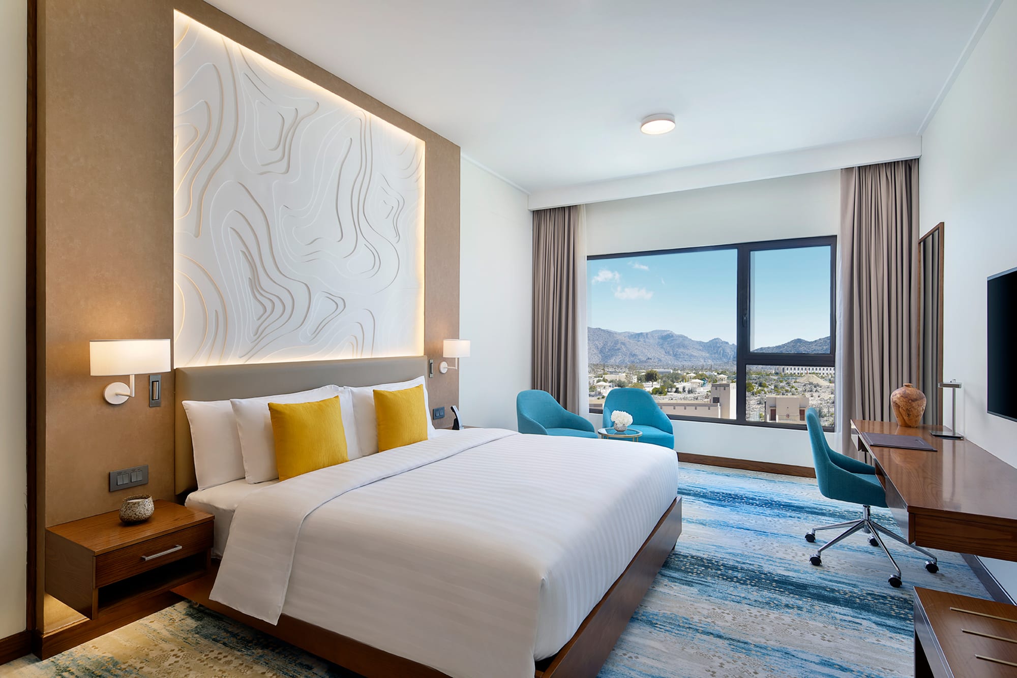 dusitD2 Naseem Resort in Gebirge: Oman dusitD2 Naseem Resort - Wohnbeispiel