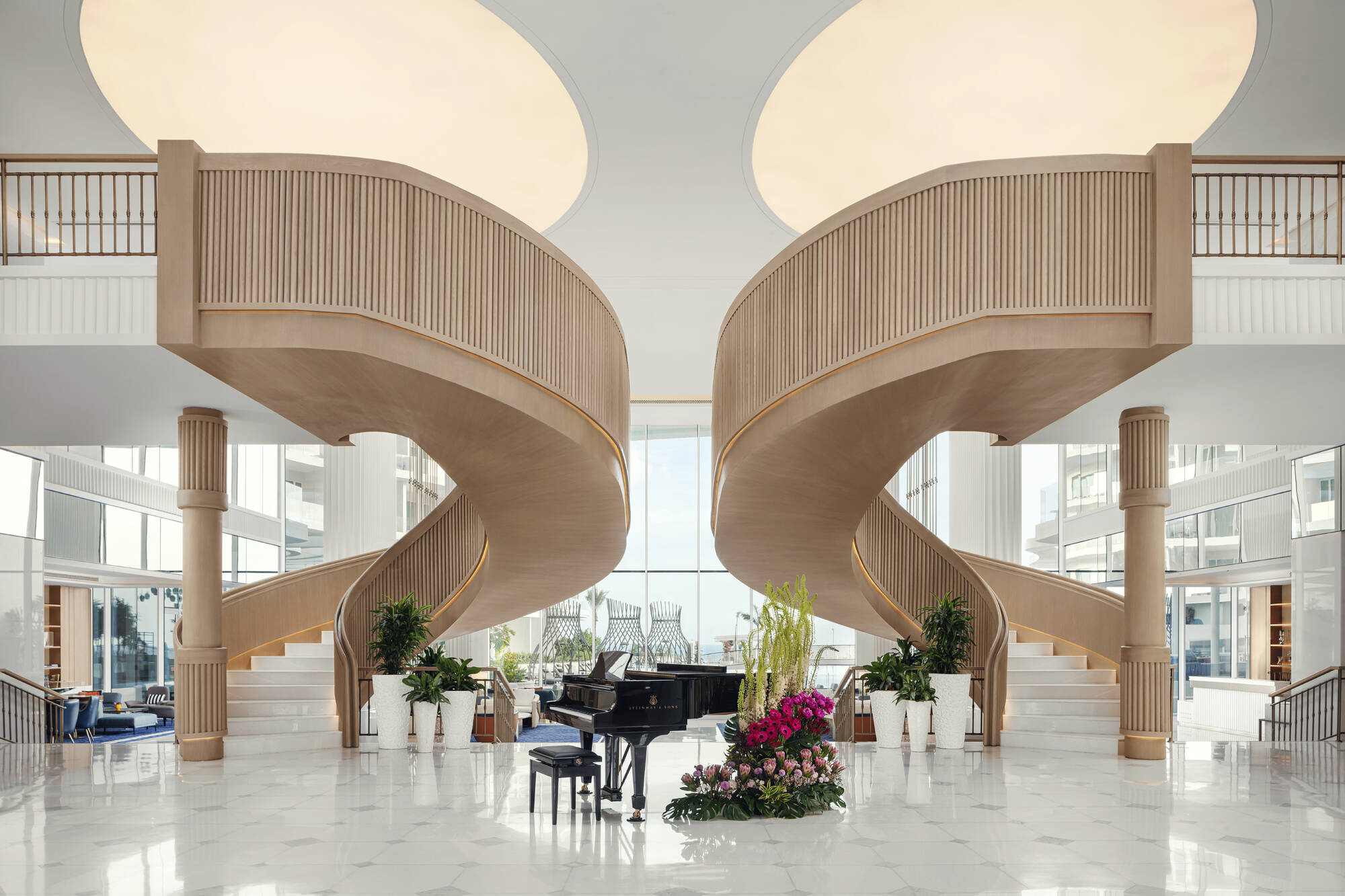 The St. Regis al Mouj Muscat Resort: The St. Regis Al Mouj Muscat Resort Lobby