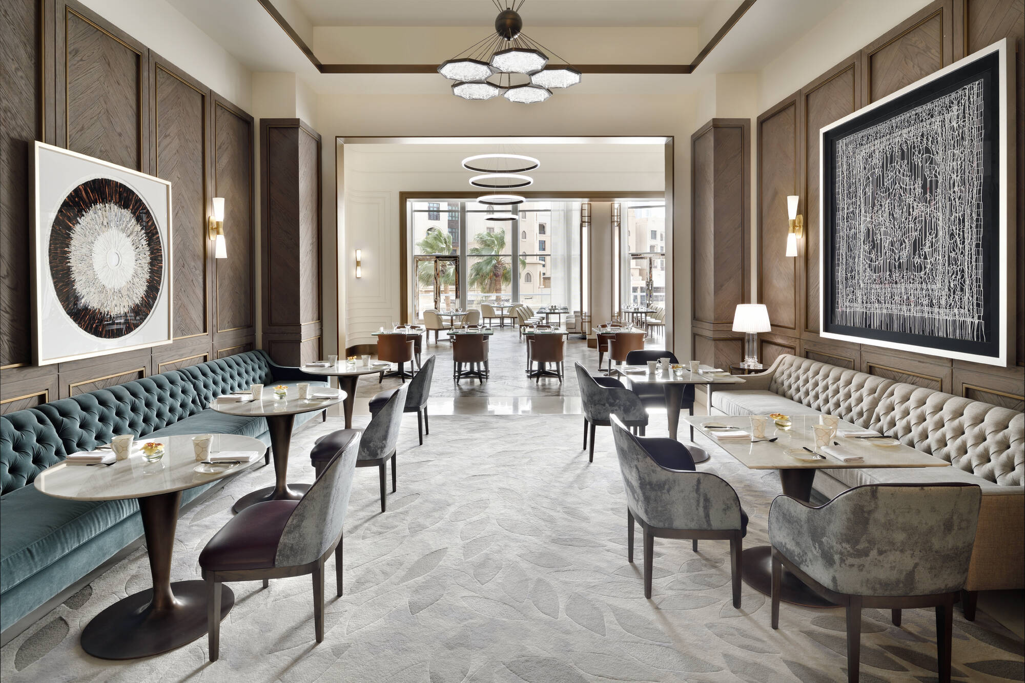 The Address Downtown in Dubai: The Address Downtown - The Cafe