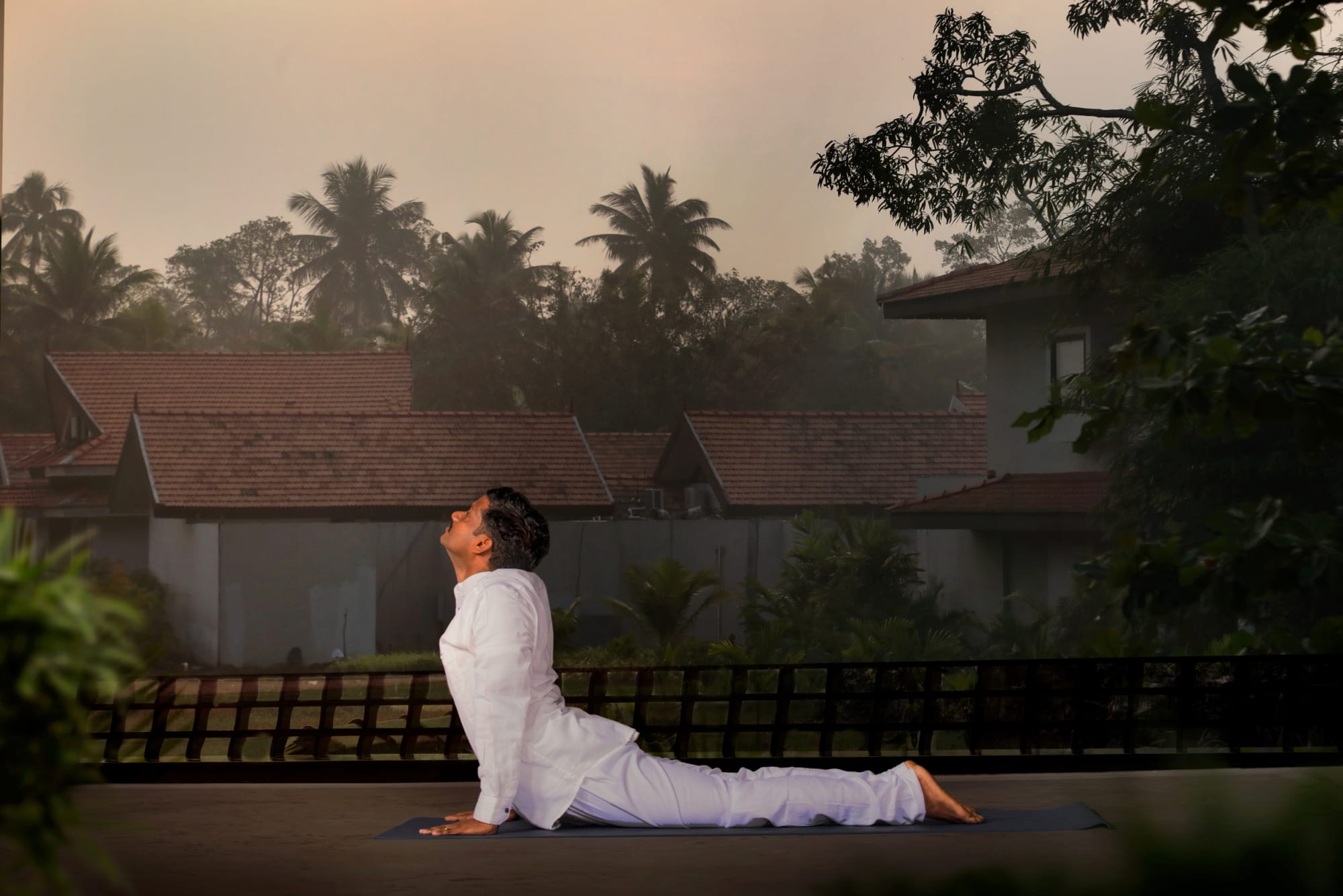 Niraamaya Retreats Backaters & Beyond in Kerala | Malabarküste | Kochi: Niraamaya Retreats Kumarakom - Yoga