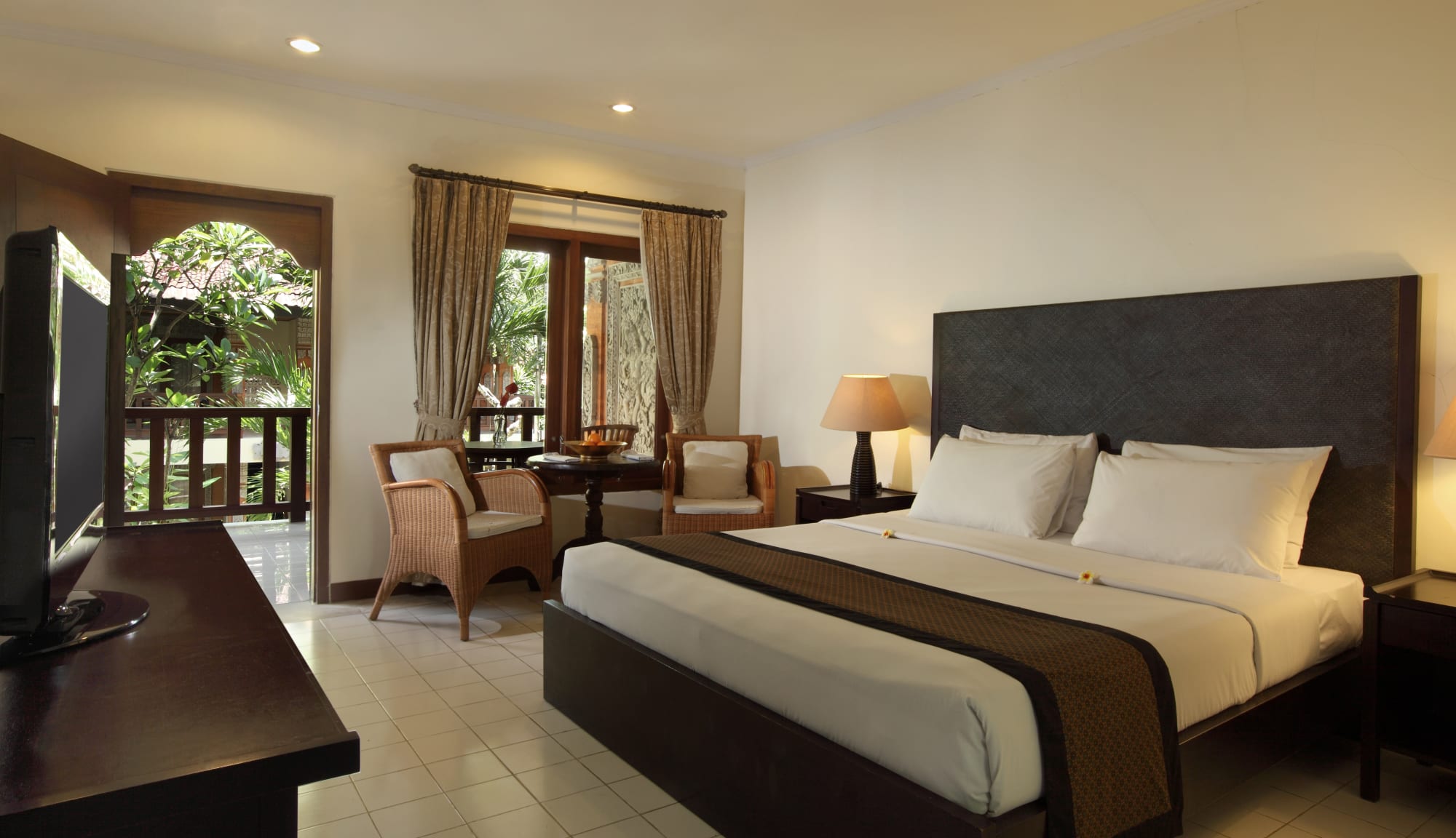 Griya Santrian Beach Resort & Spa in Süd-Bali: Griya Santrian Beach Resort and Spa Garden Wing-Zimmer
