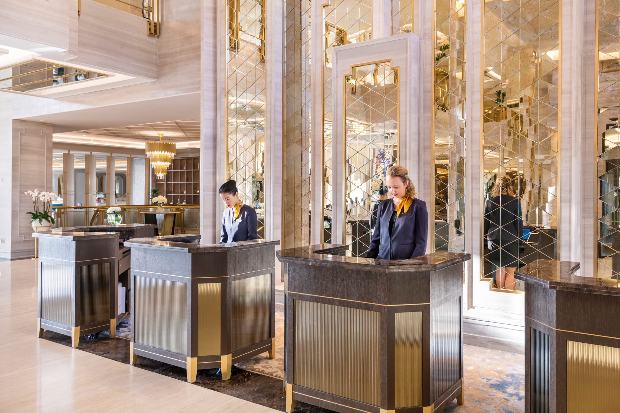 InterContinental Doha Beach & Spa: InterContinental Doha Beach and Spa - Front Desk